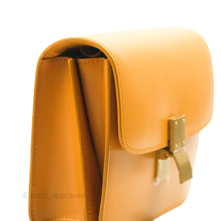 Celine Teen Classic Box Flap Sesame Calfskin