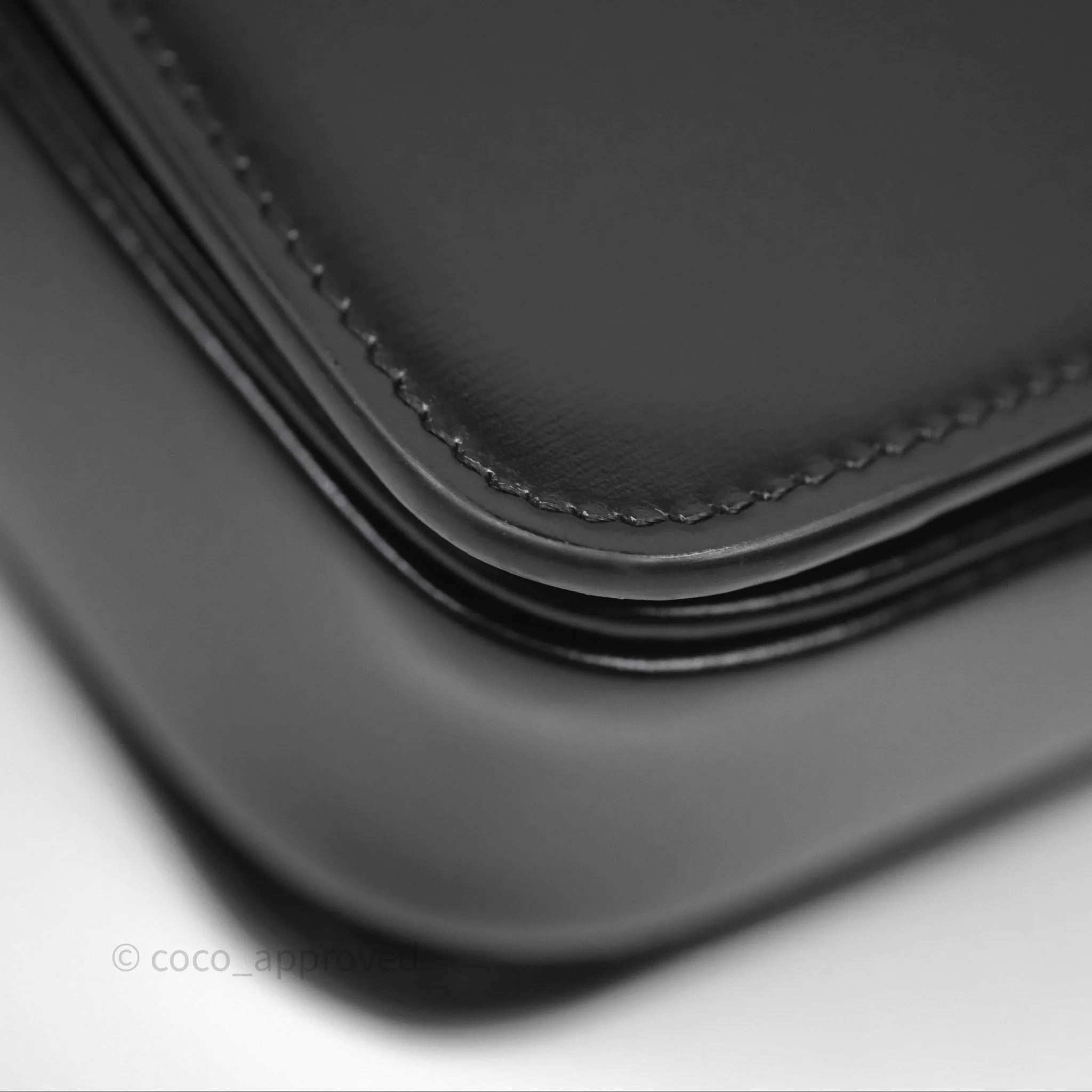 Celine Teen Triomphe Bag Shiny Calfskin Black