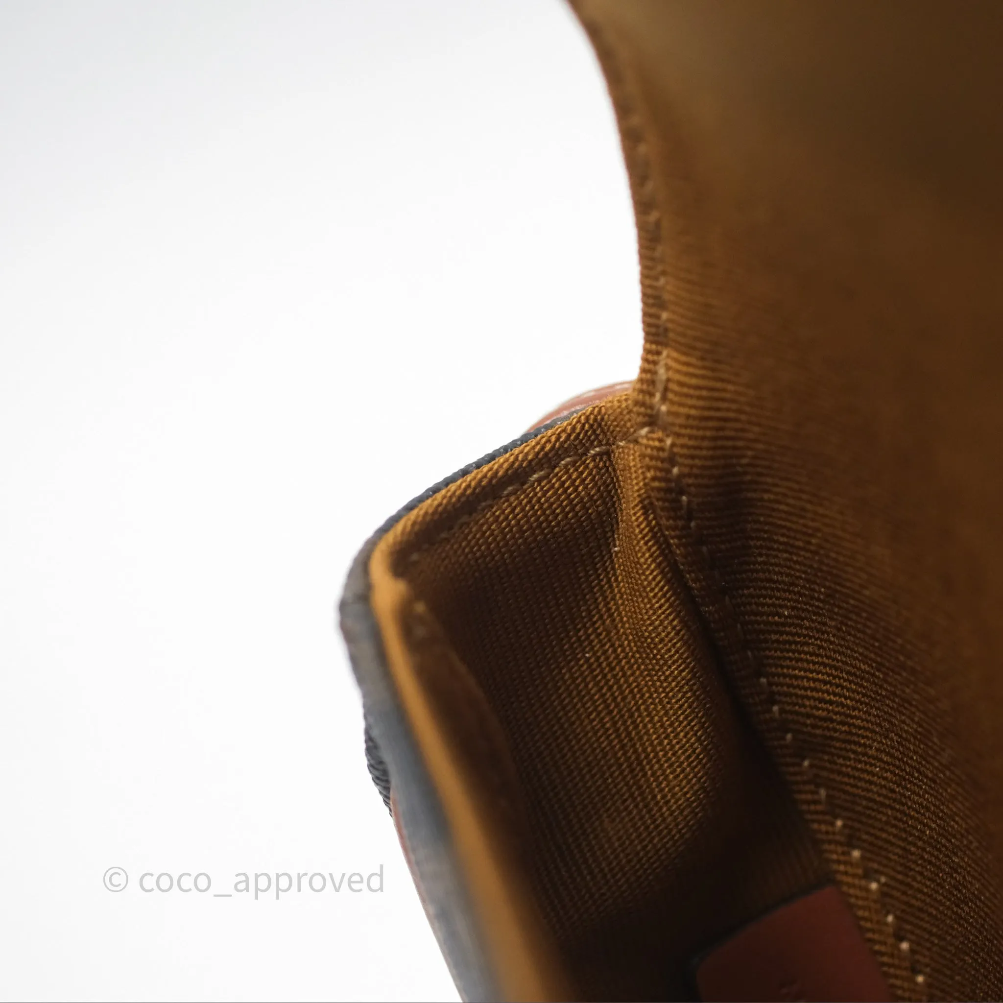 Celine Triangle Crossbody Bag Triomphe Canvas Tan