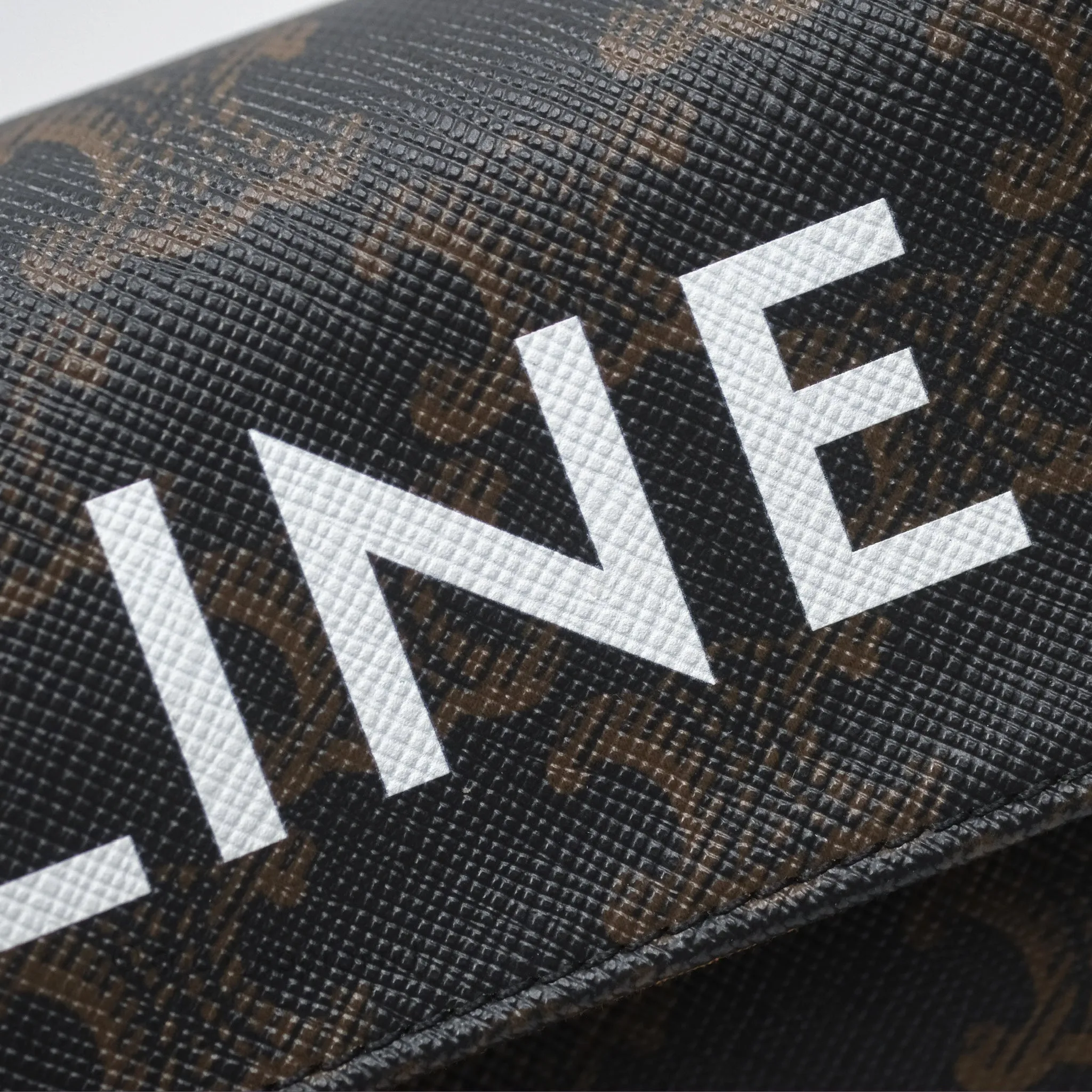 Celine Triangle Crossbody Bag Triomphe Canvas Tan