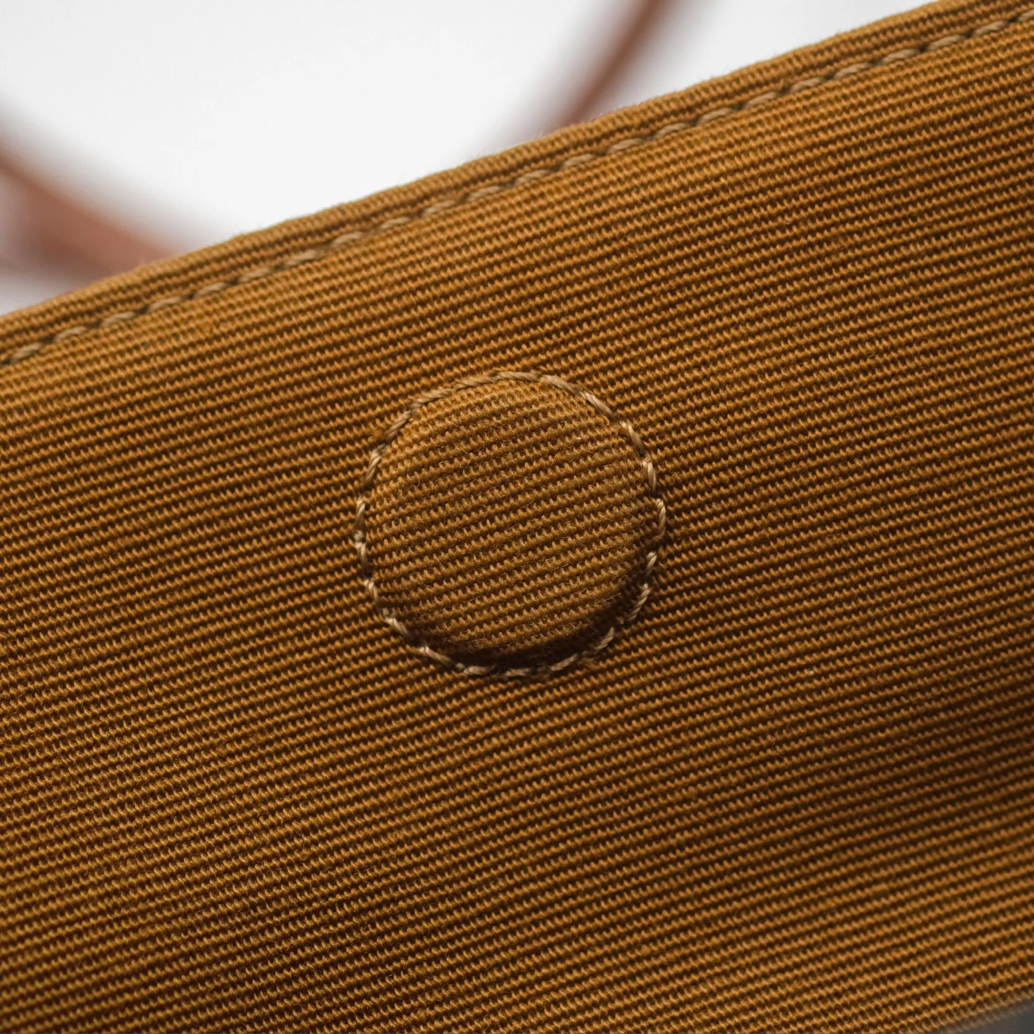 Celine Triangle Crossbody Bag Triomphe Canvas Tan
