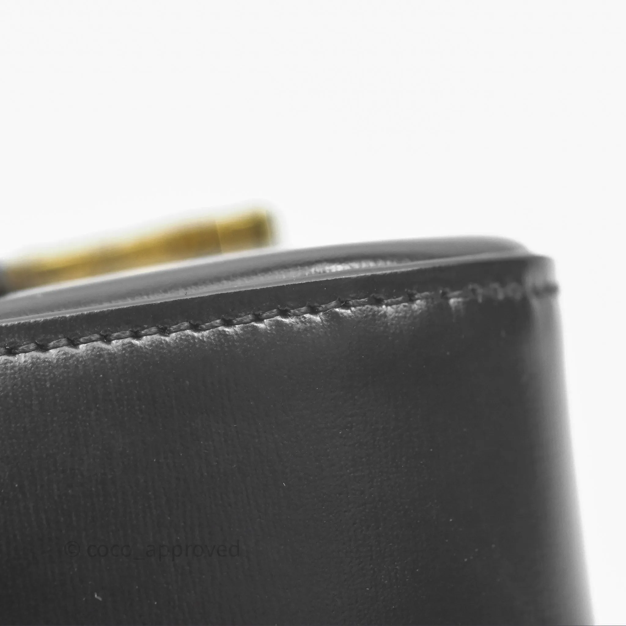 Celine Triomphe Shoulder Bag Black Calfskin
