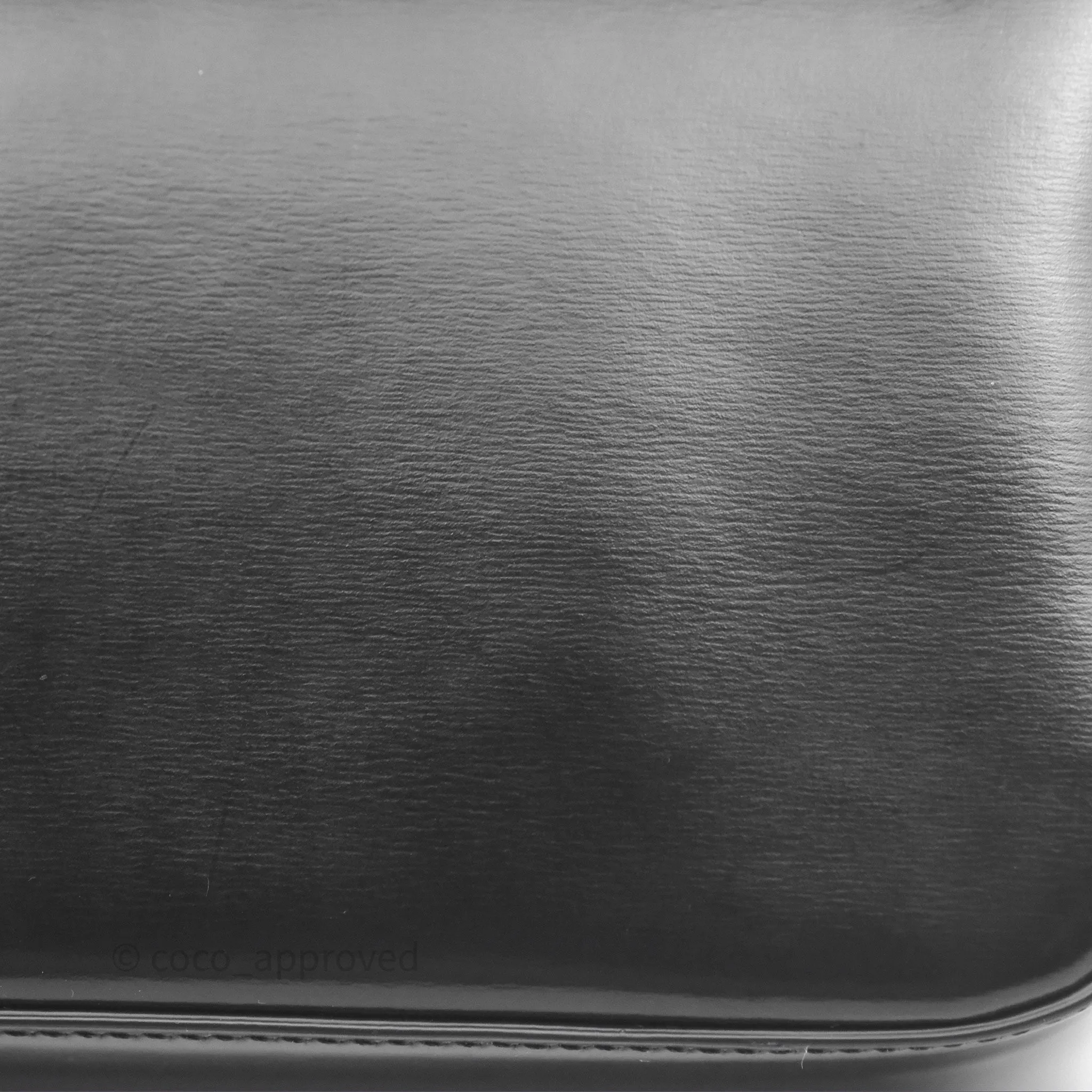 Celine Triomphe Shoulder Bag Black Calfskin
