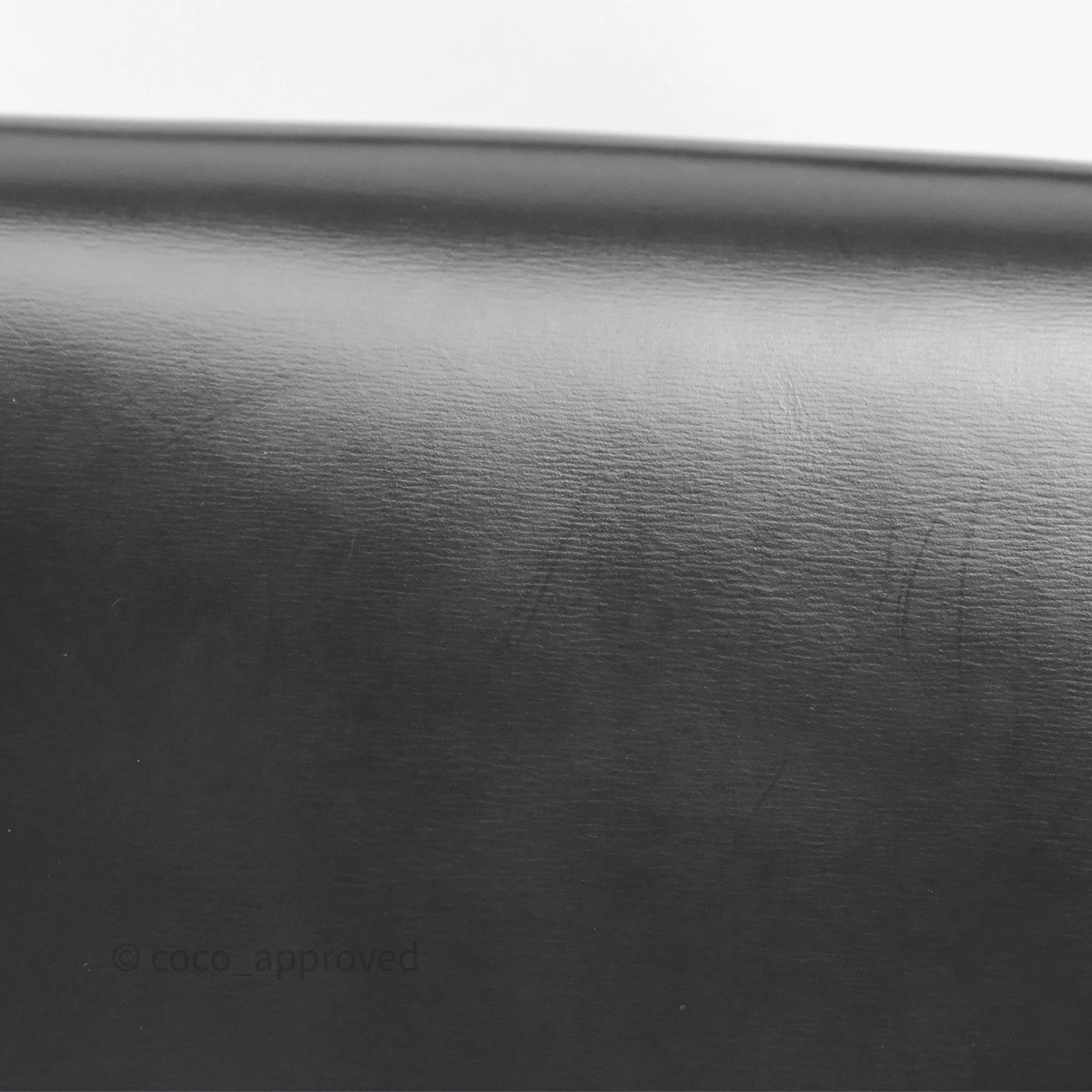 Celine Triomphe Shoulder Bag Black Calfskin