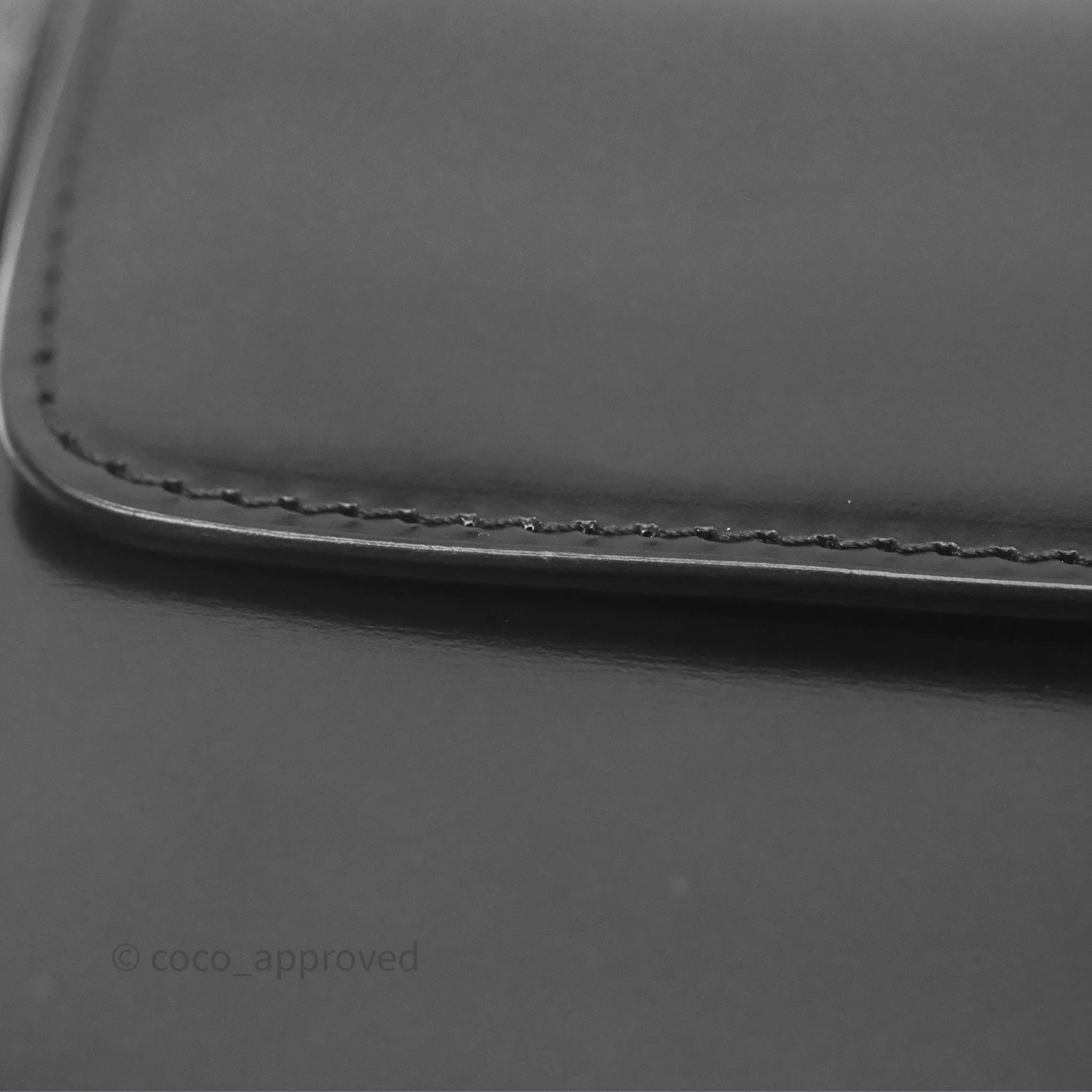 Celine Triomphe Shoulder Bag Black Calfskin