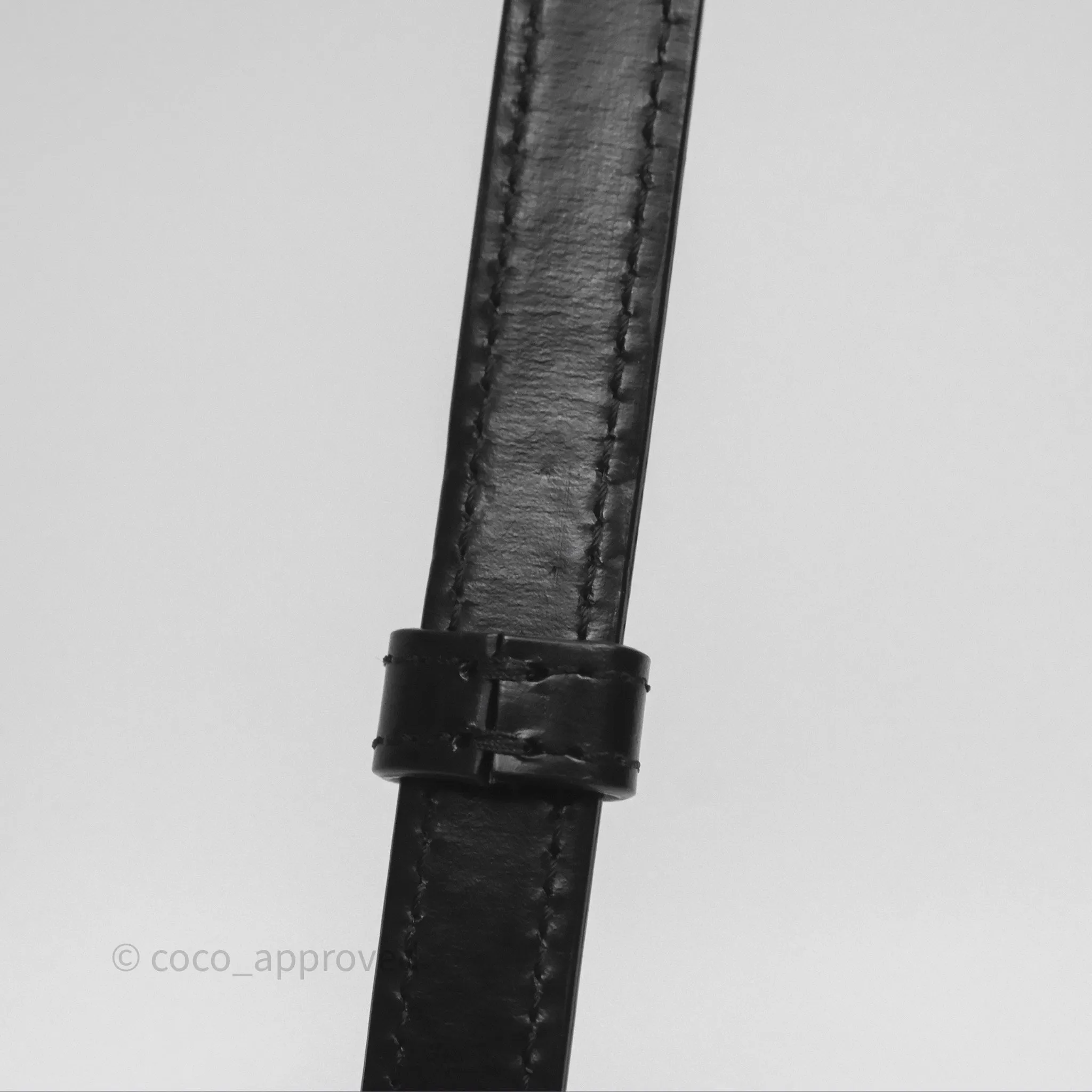 Celine Triomphe Shoulder Bag Black Calfskin
