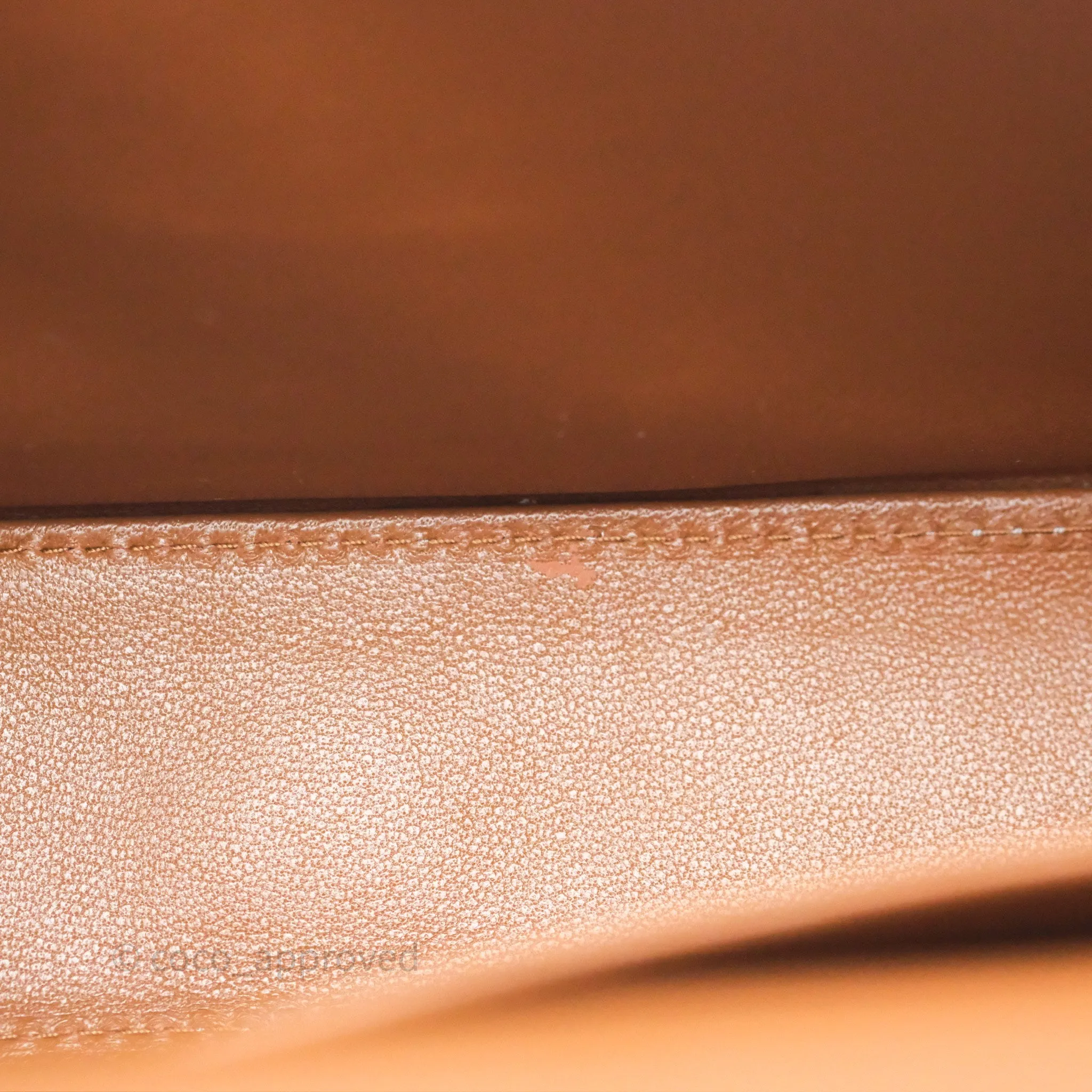 Celine Triomphe Shoulder Bag Tan Calfskin