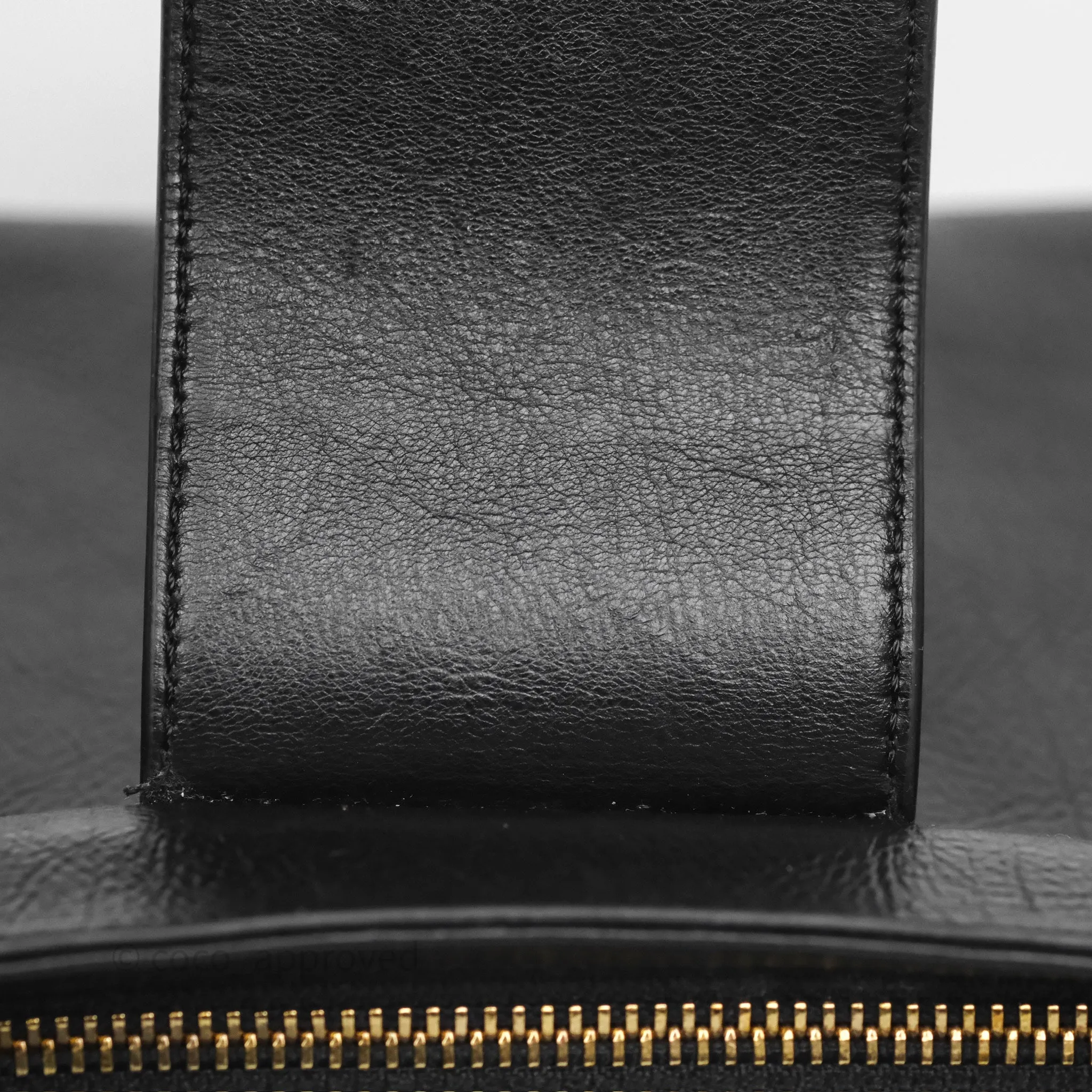 Celine Wiltern Clutch Black Calfskin