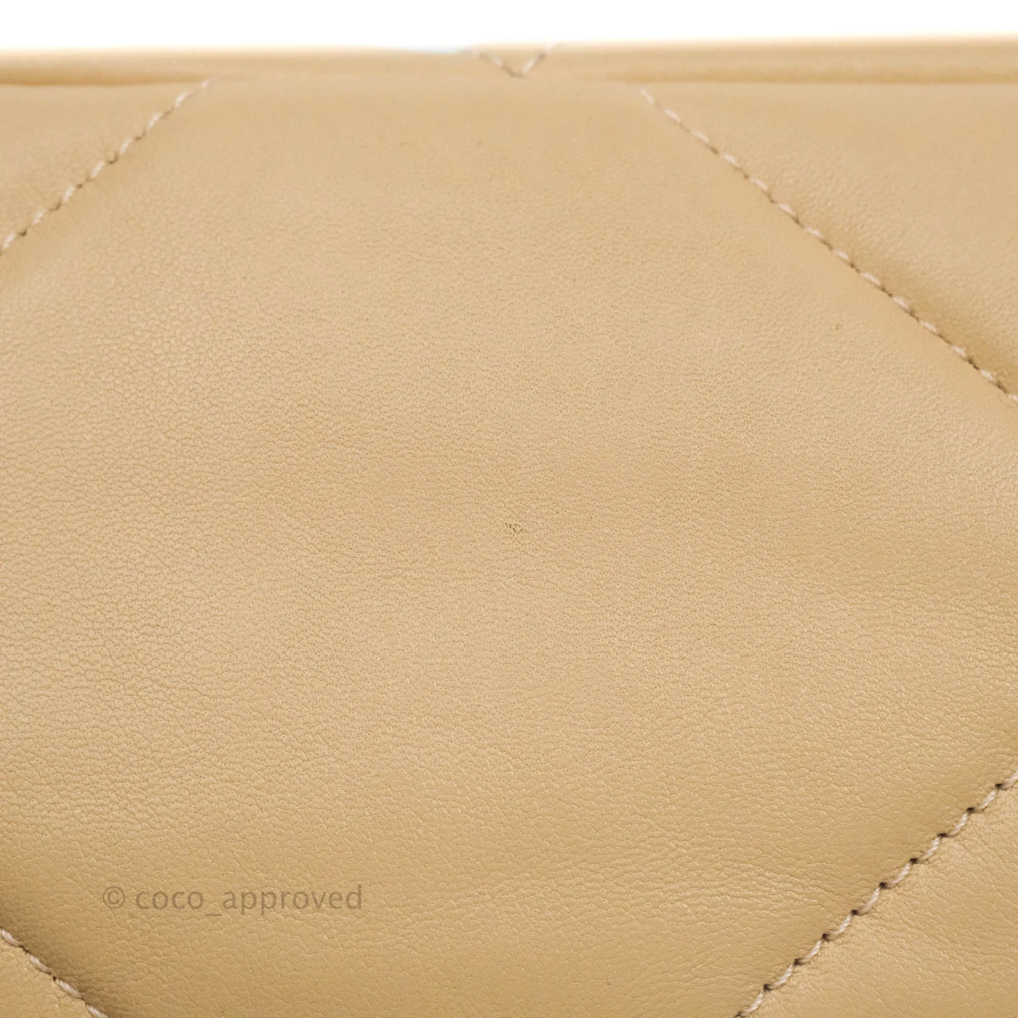 Chanel 19 Small Beige Mixed Hardware