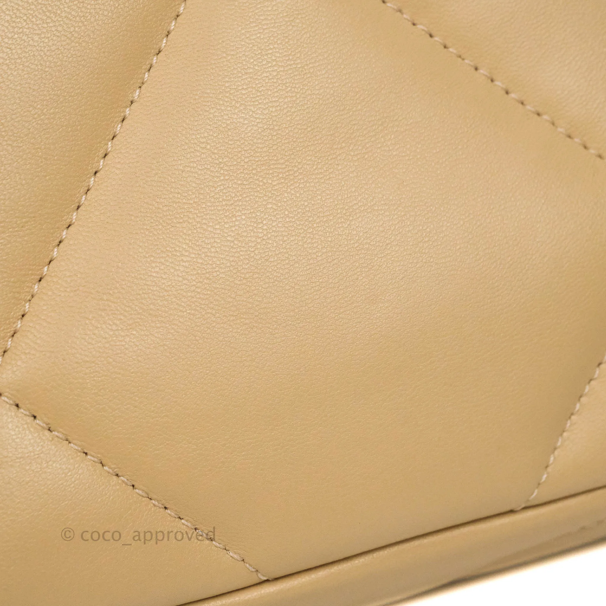 Chanel 19 Small Beige Mixed Hardware
