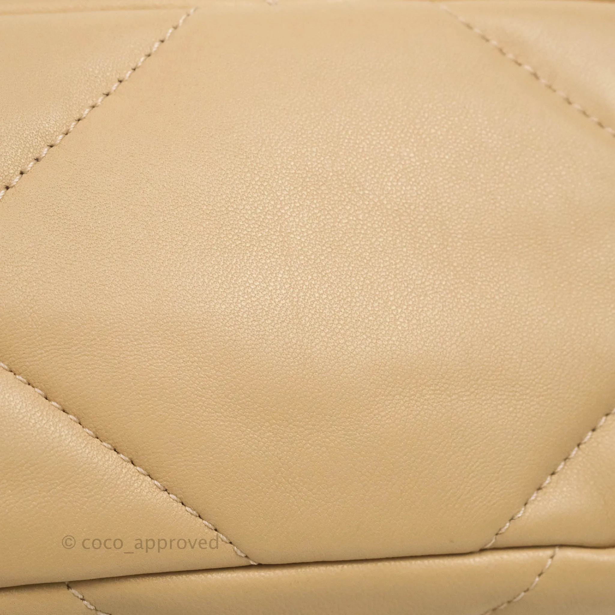Chanel 19 Small Beige Mixed Hardware