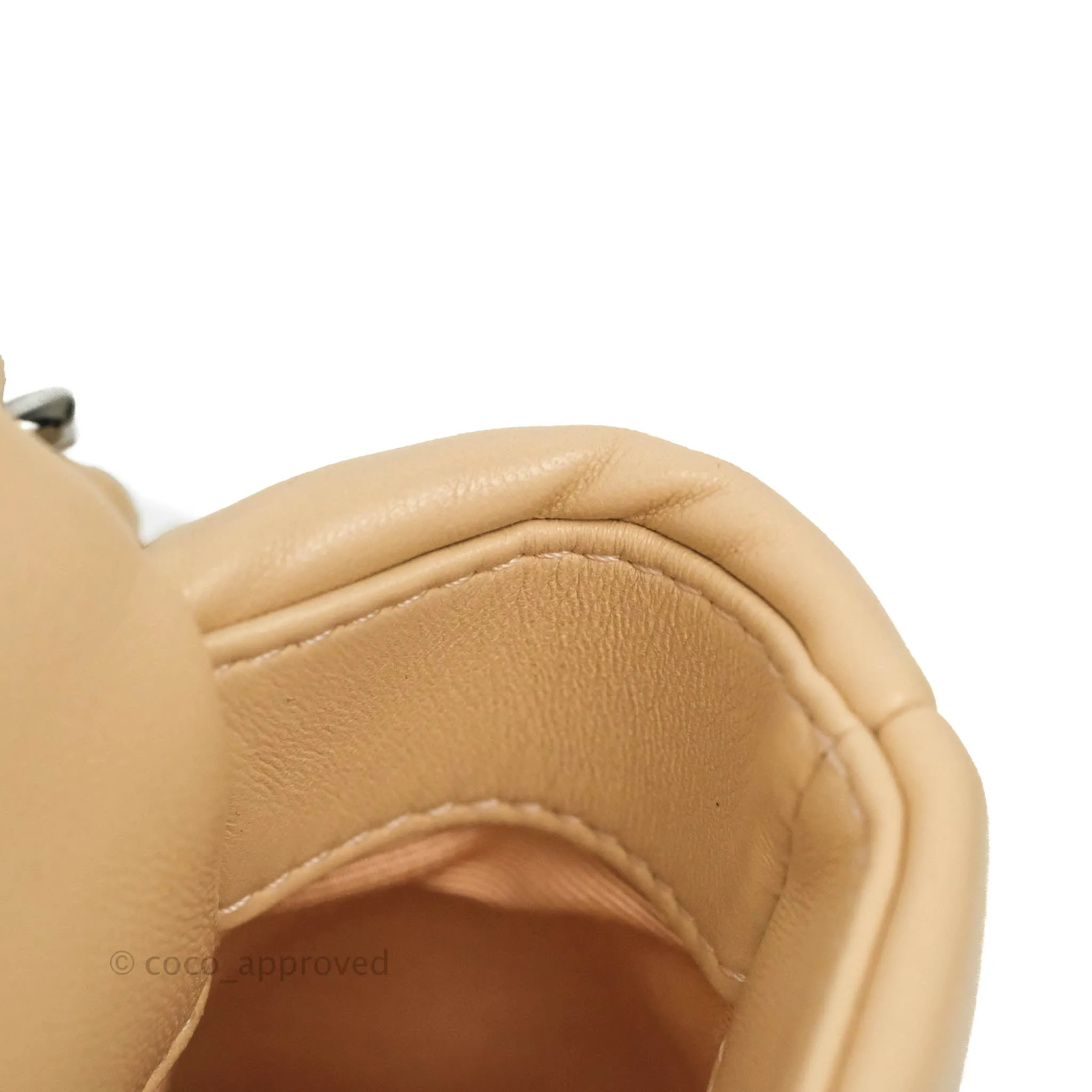 Chanel 19 Small Beige Mixed Hardware