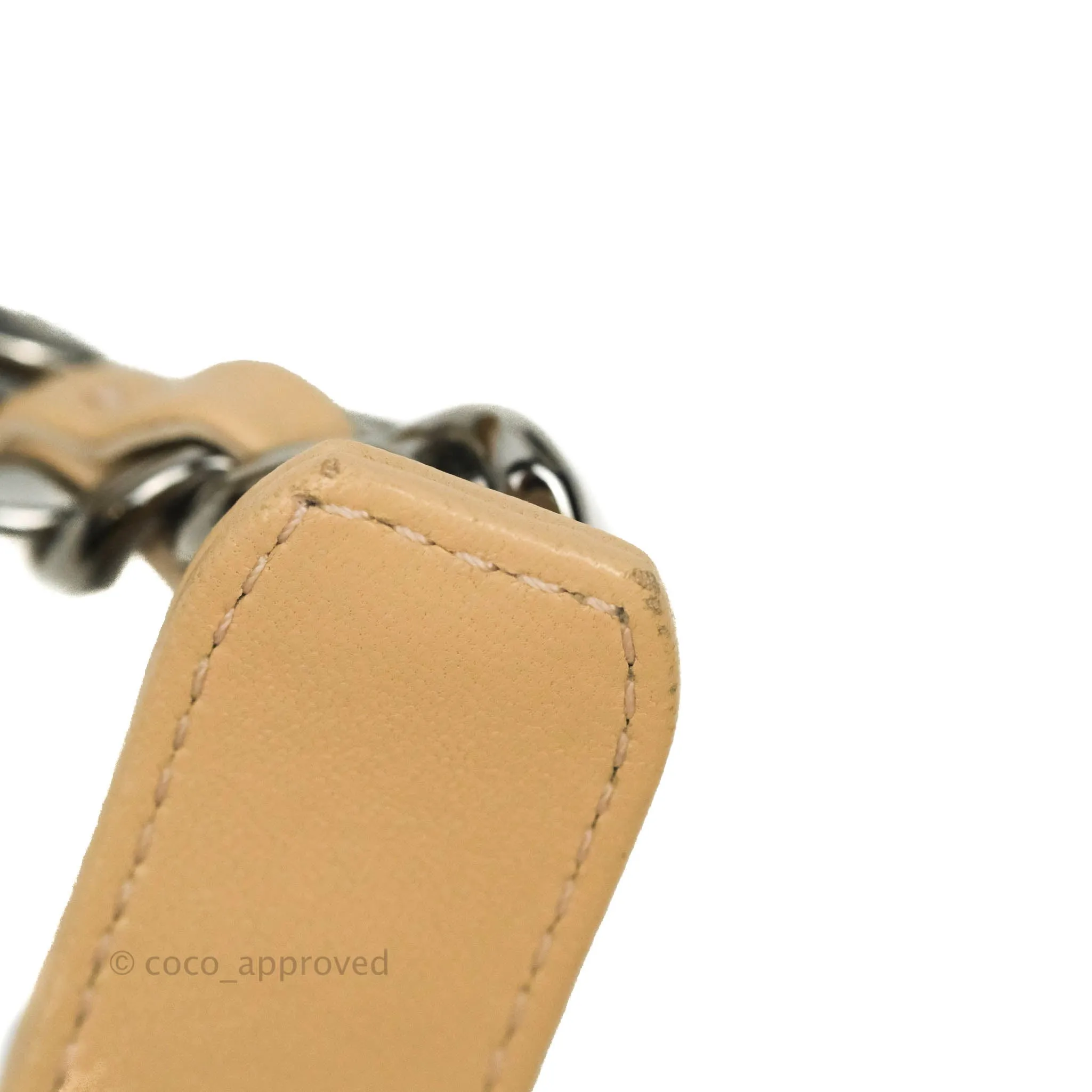 Chanel 19 Small Beige Mixed Hardware