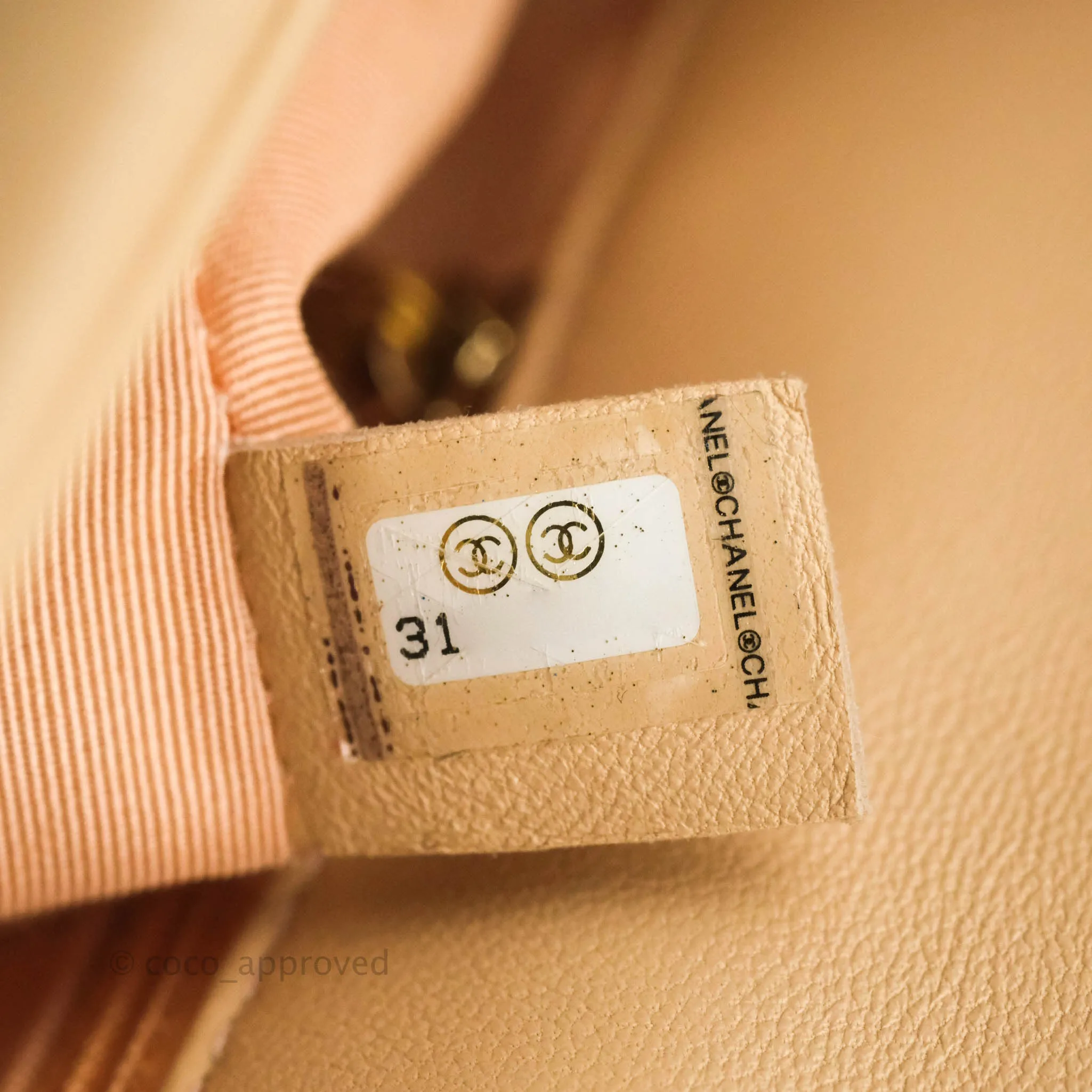 Chanel 19 Small Beige Mixed Hardware