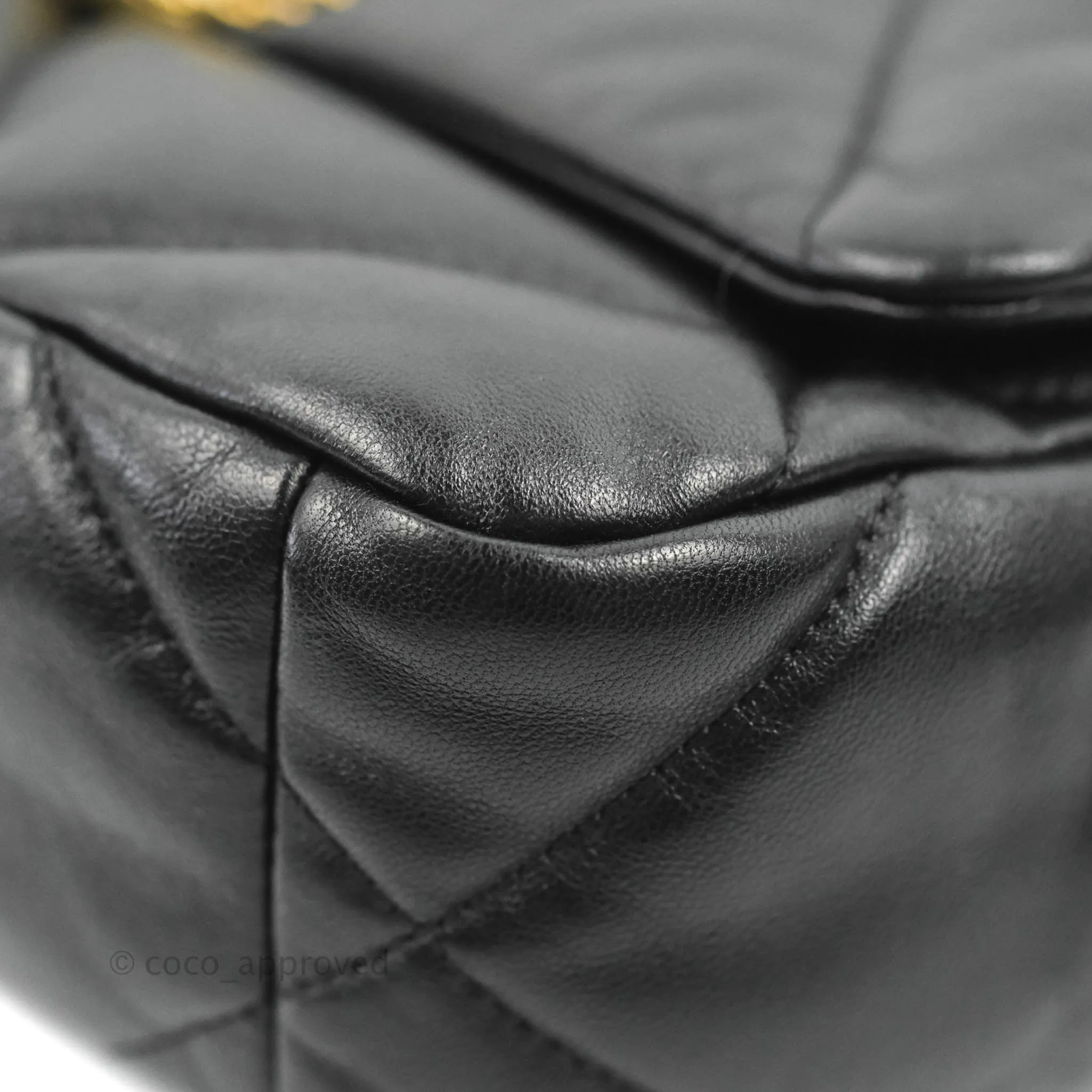Chanel 19 Small Black Lambskin Mixed Hardware 21K
