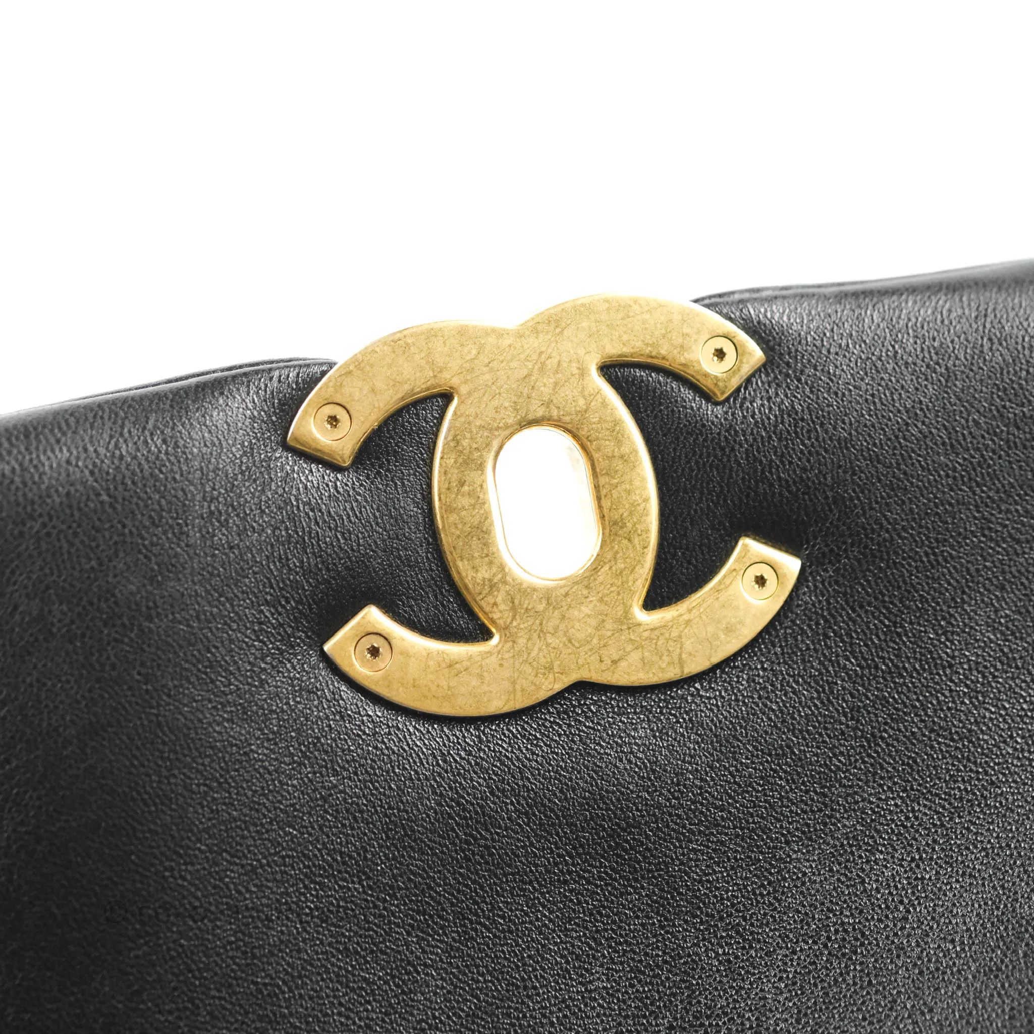 Chanel 19 Small Black Lambskin Mixed Hardware 21K