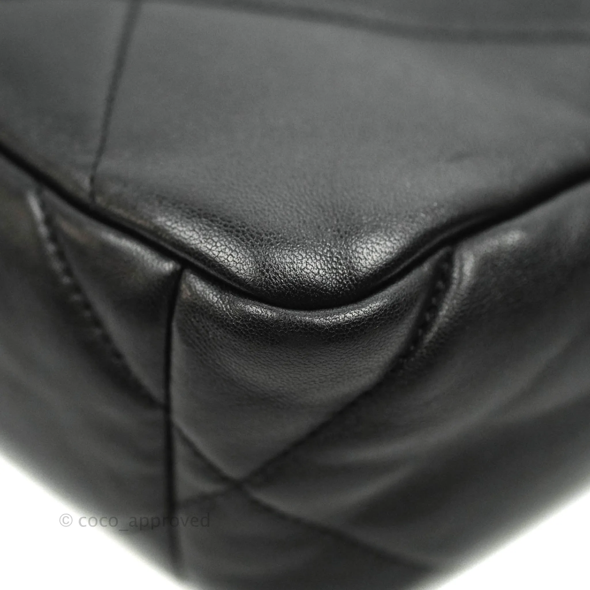 Chanel 19 Small Black Lambskin Mixed Hardware