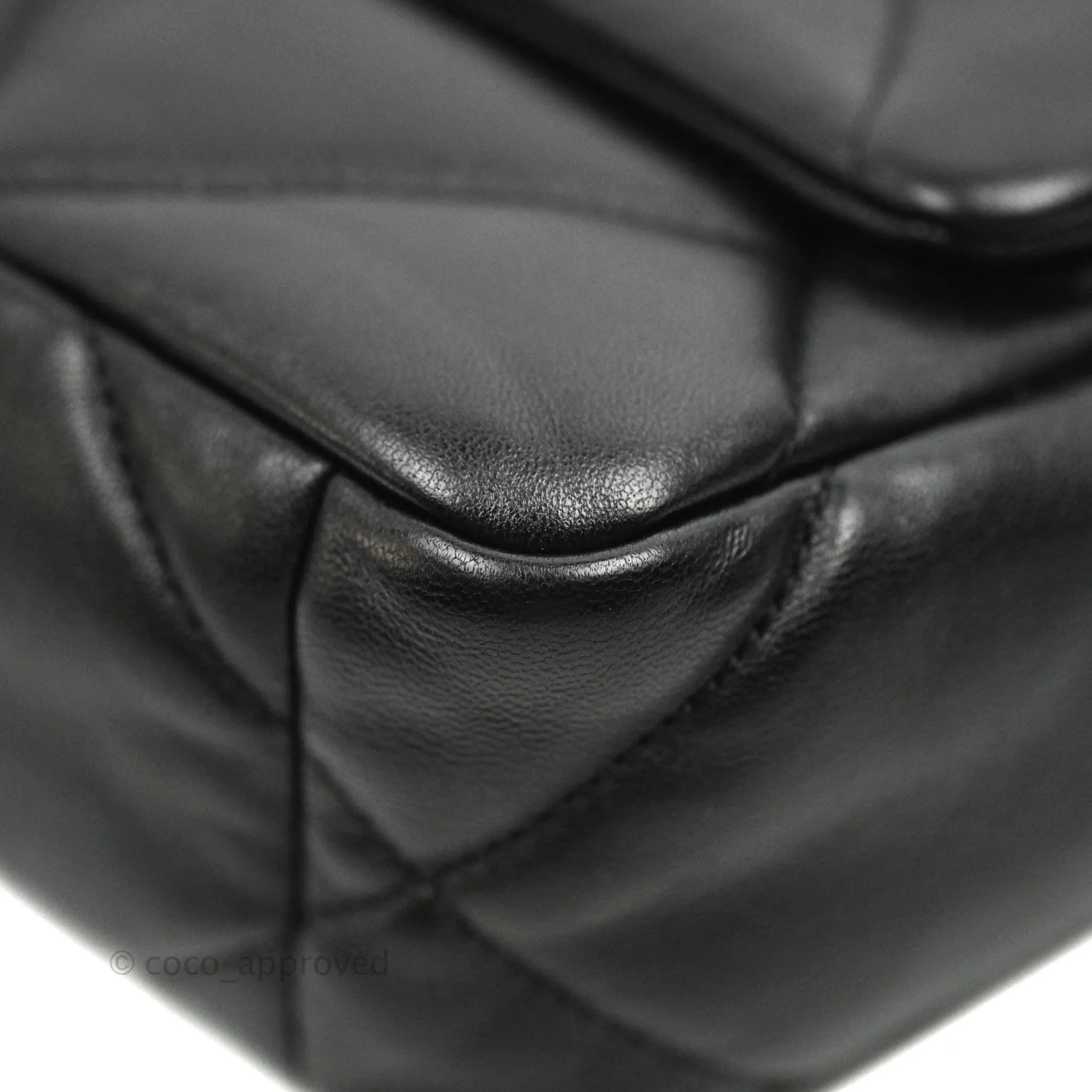 Chanel 19 Small Black Lambskin Mixed Hardware