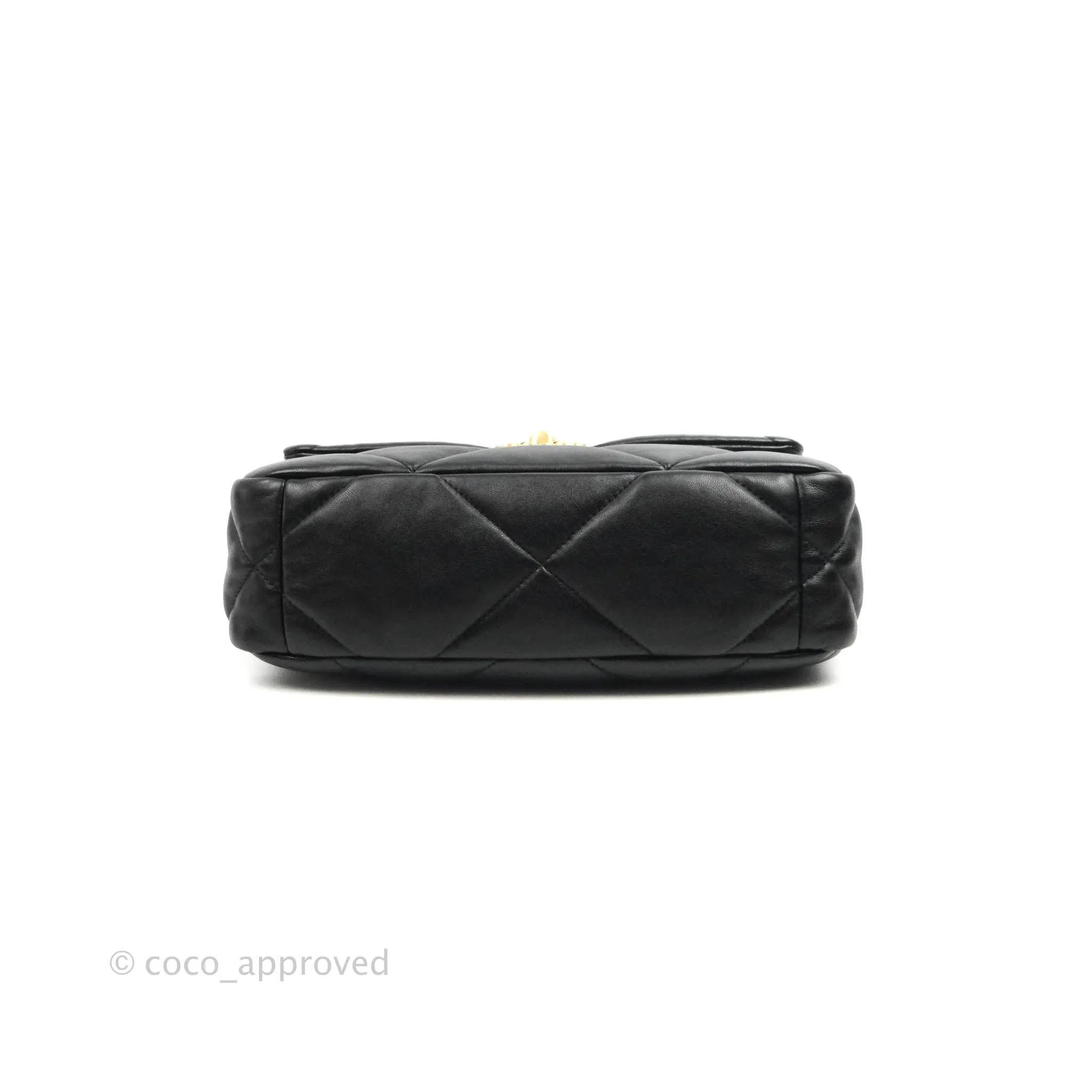 Chanel 19 Small Black Lambskin Mixed Hardware