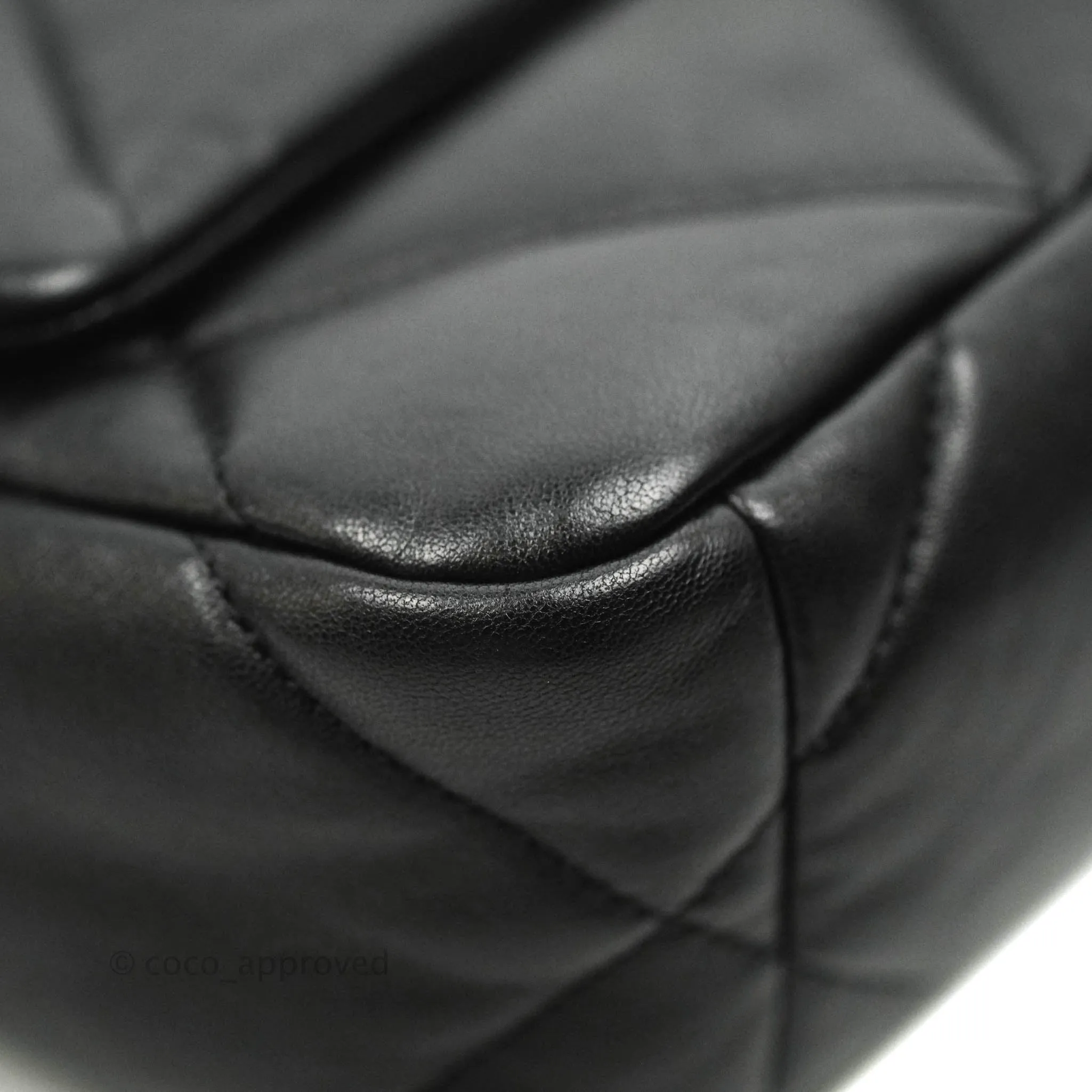 Chanel 19 Small Black Lambskin Mixed Hardware