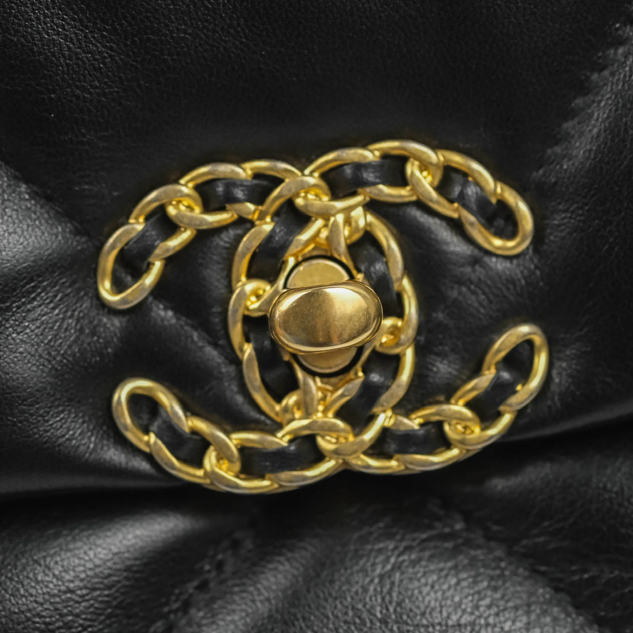 Chanel 19 Small Black Mixed Hardware