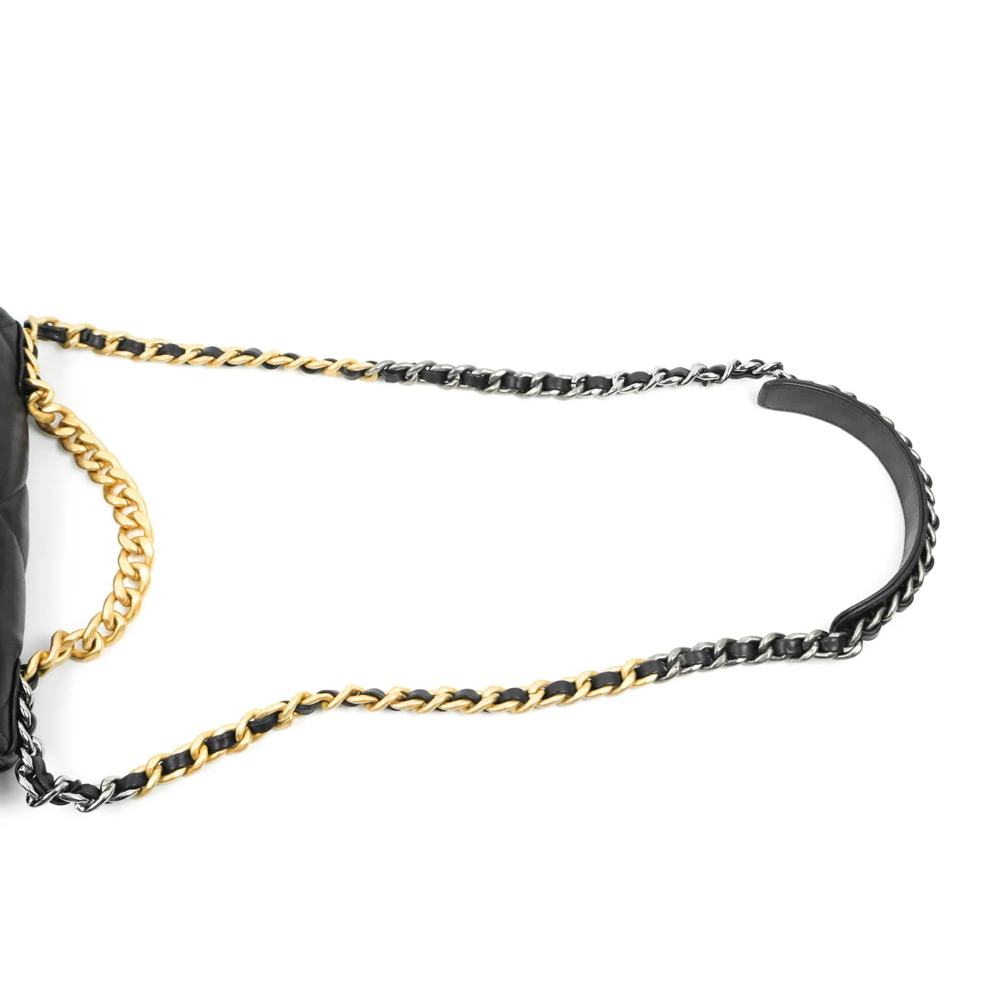 Chanel 19 Small Black Mixed Hardware