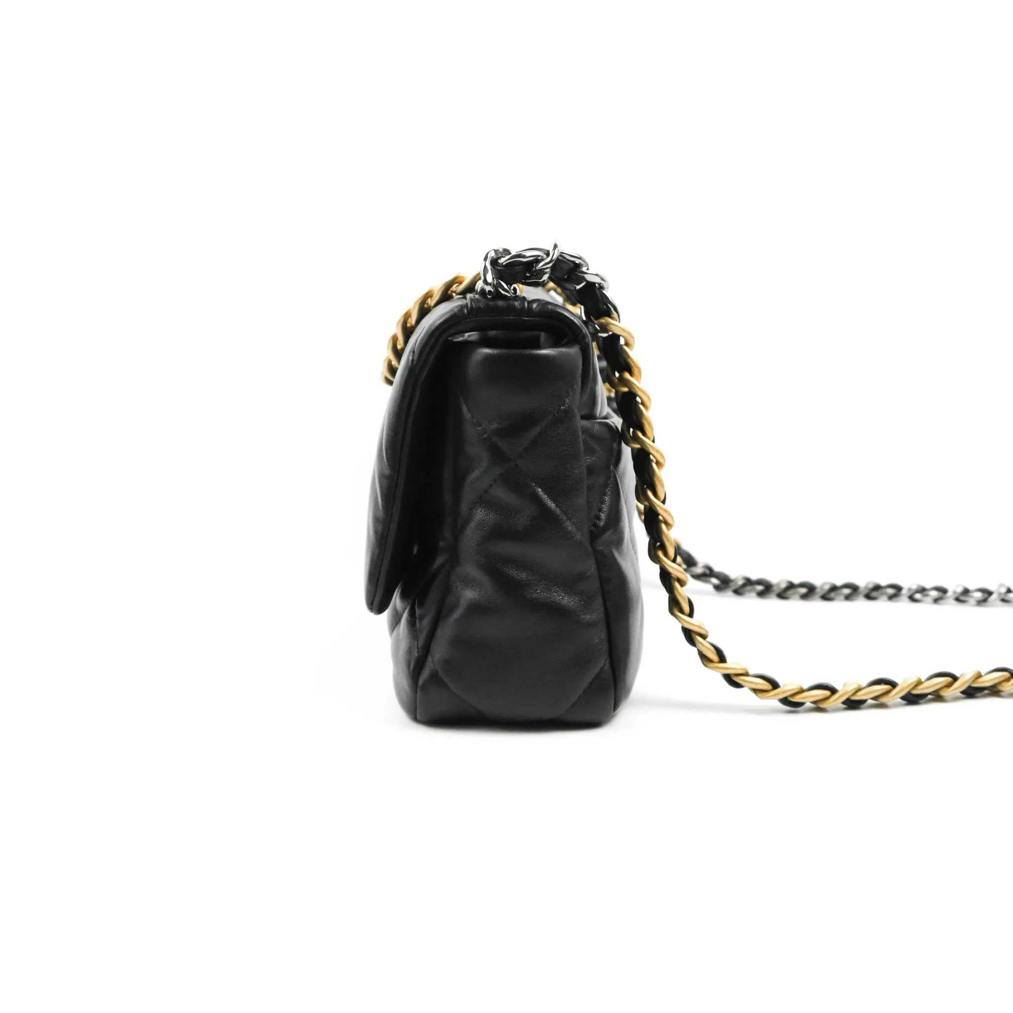 Chanel 19 Small Black Mixed Hardware