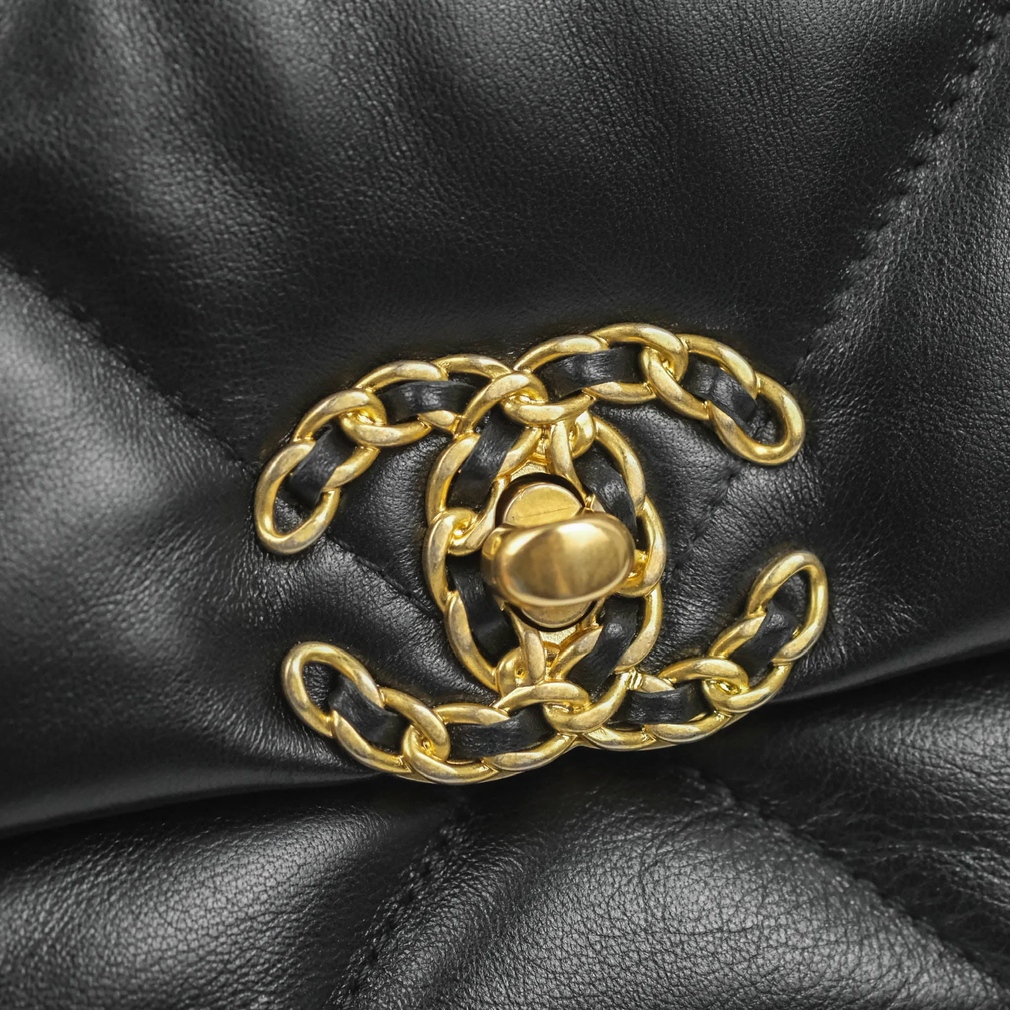 Chanel 19 Small Black Mixed Hardware