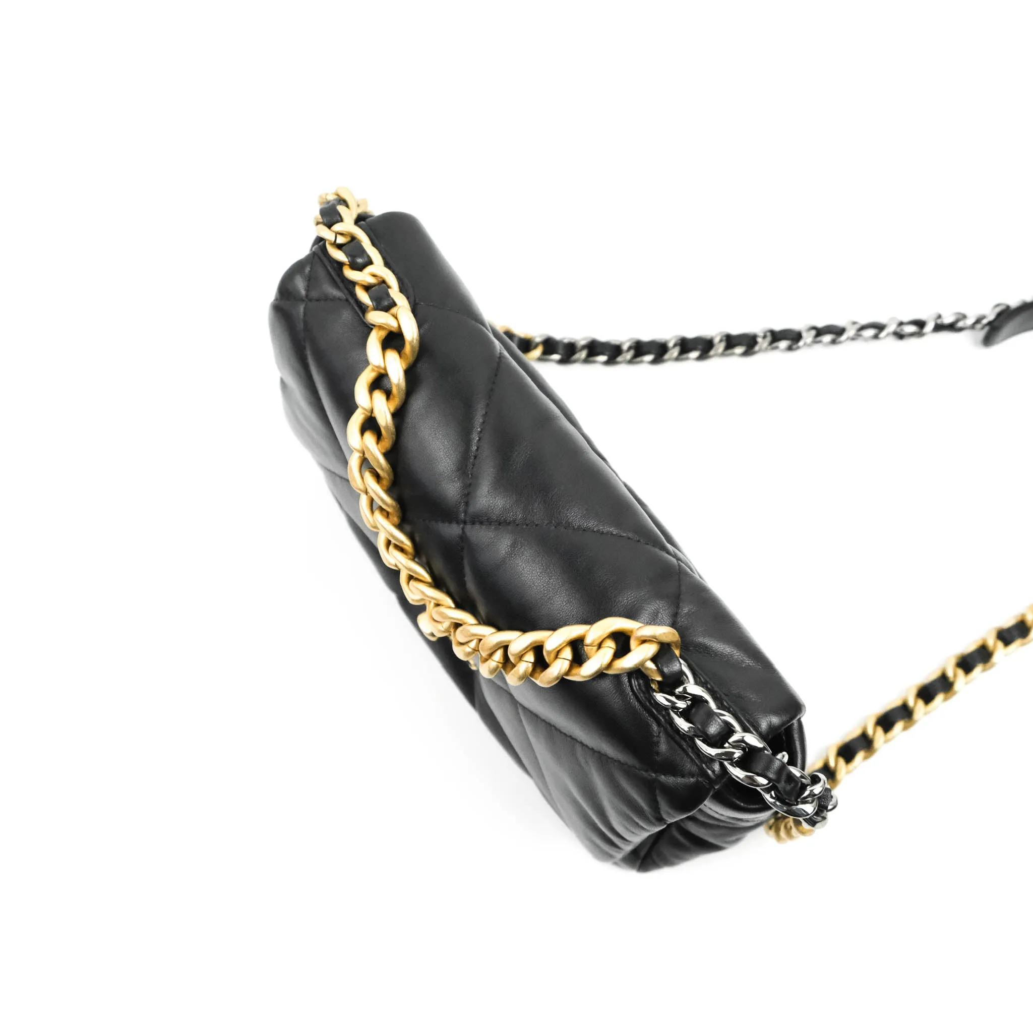 Chanel 19 Small Black Mixed Hardware