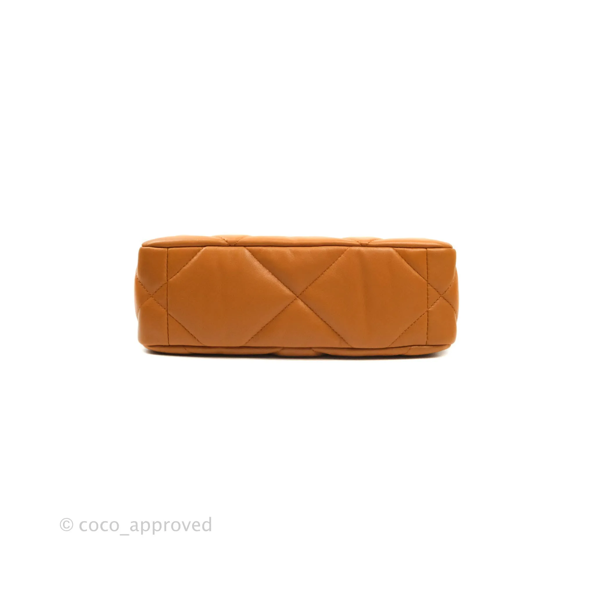 Chanel 19 Small Caramel Brown Mixed Hardware 21A