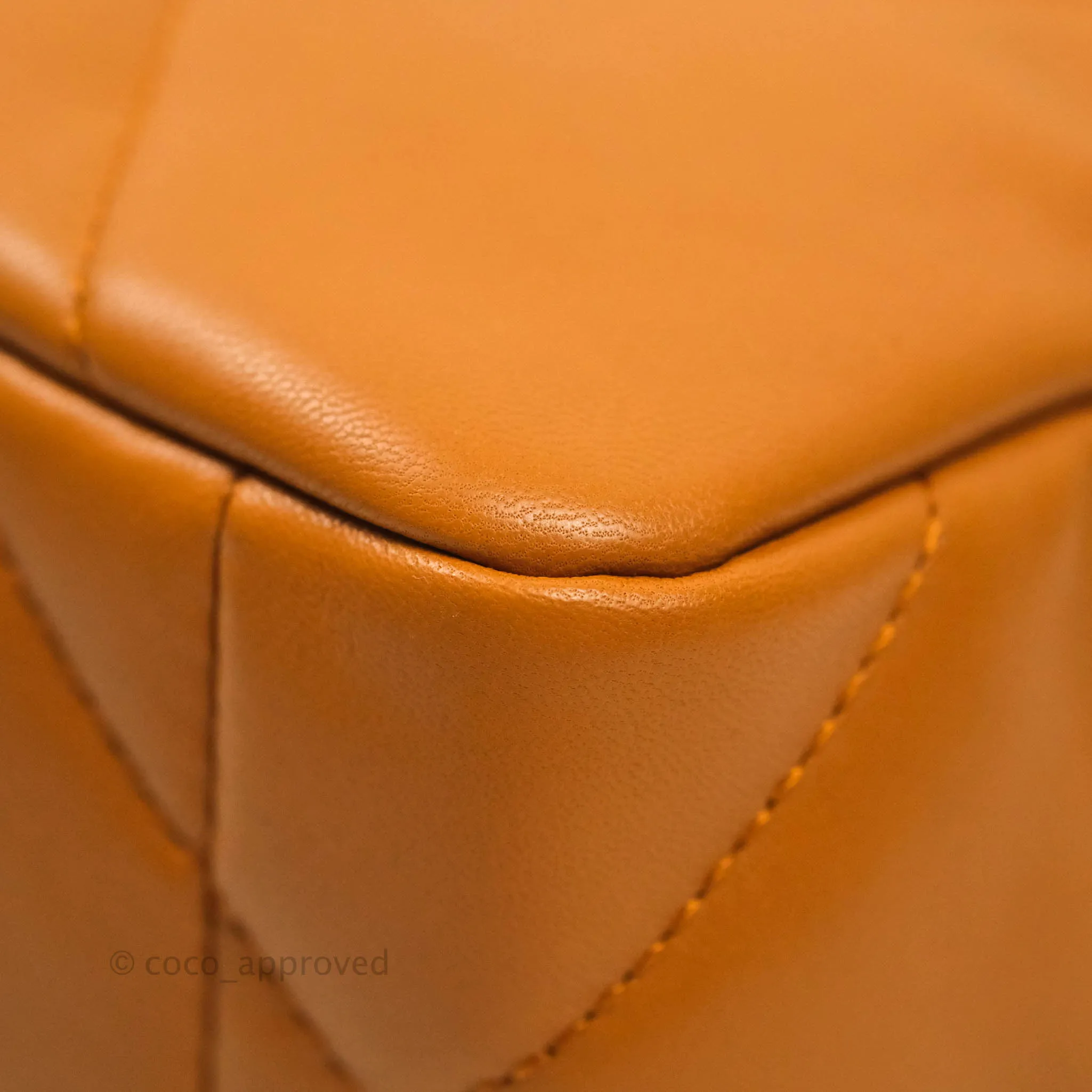 Chanel 19 Small Caramel Brown Mixed Hardware 21A