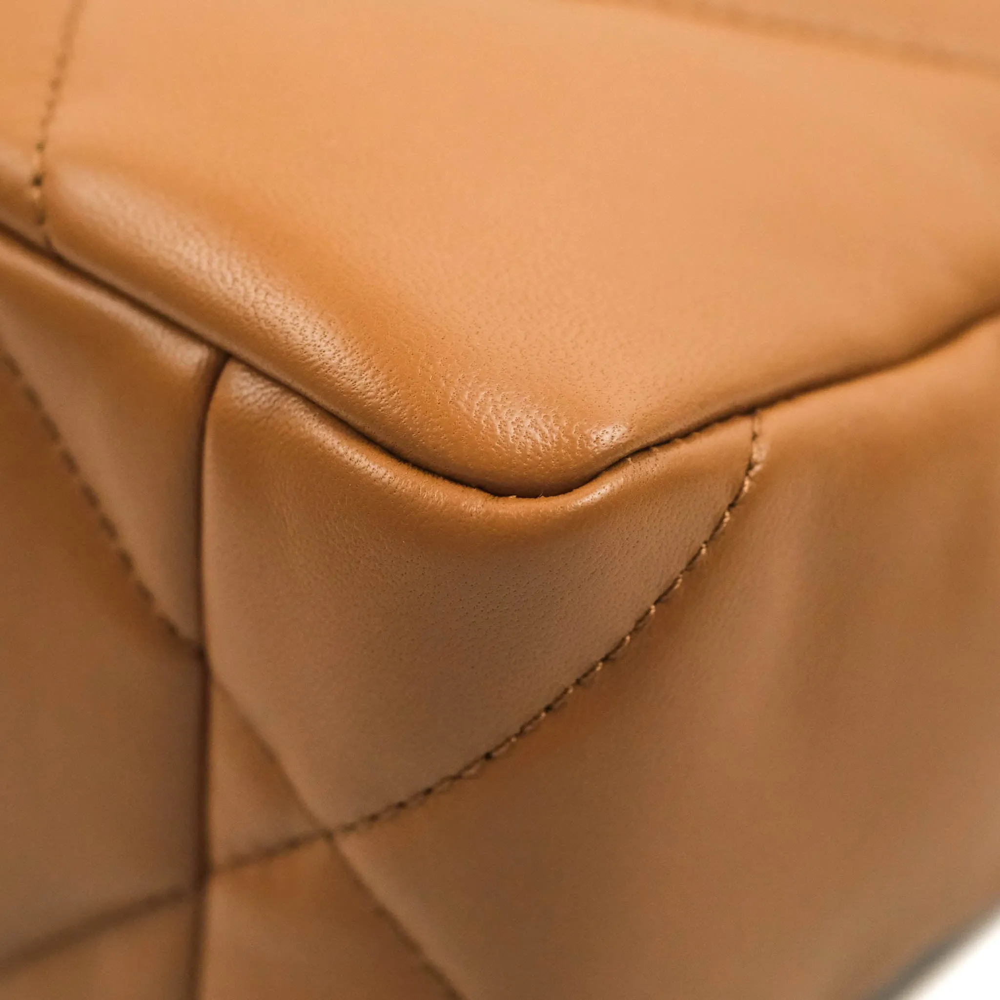 Chanel 19 Small Caramel Dark Beige Lambskin Mixed Hardware 21K