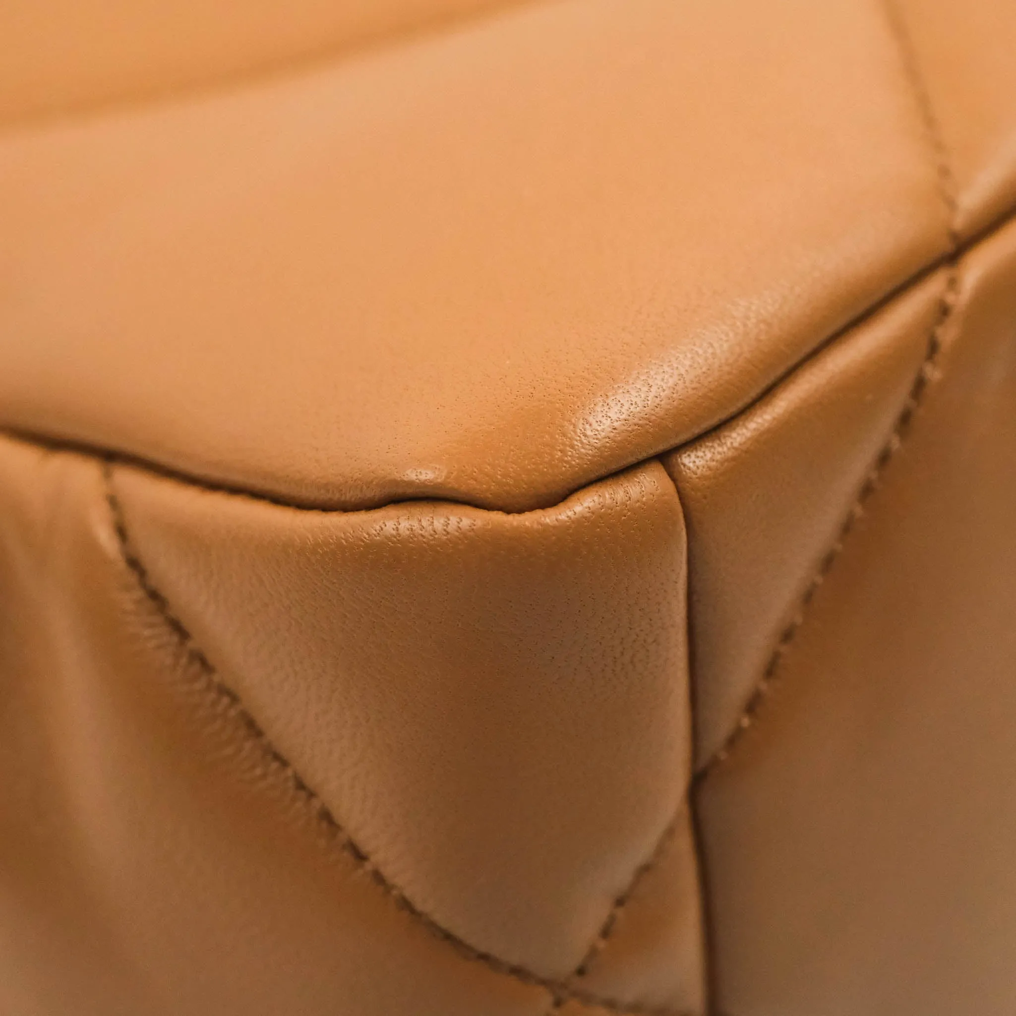 Chanel 19 Small Caramel Dark Beige Lambskin Mixed Hardware 21K