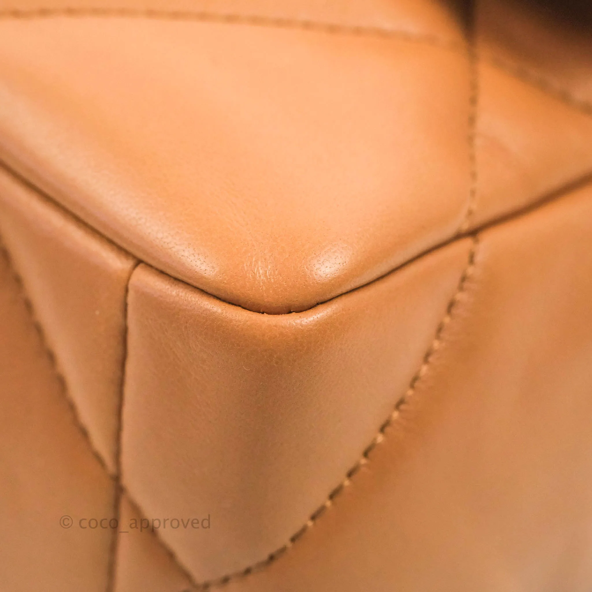 Chanel 19 Small Caramel Dark Beige Mixed Hardware 21K
