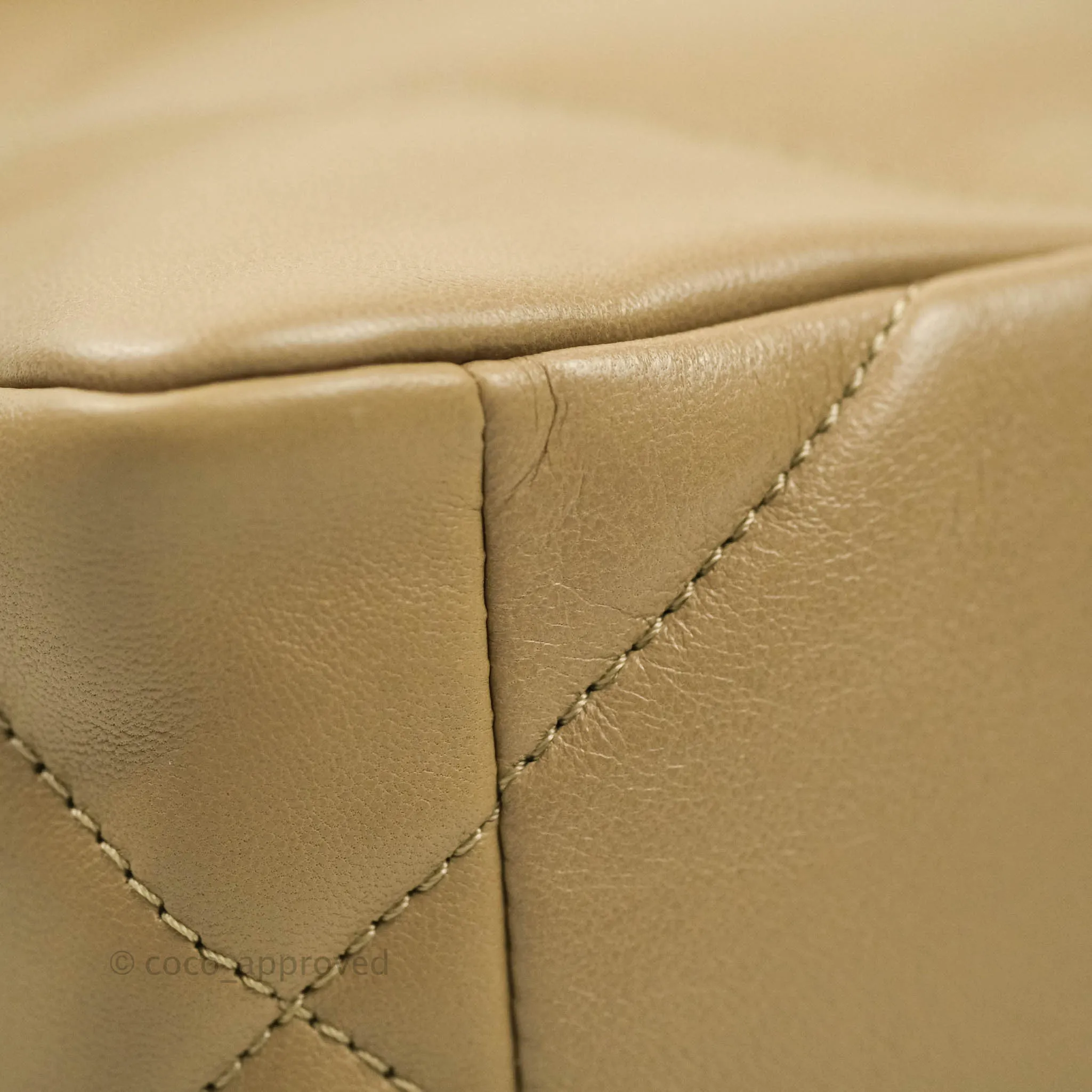 Chanel 19 Small Dark Beige Mixed Hardware