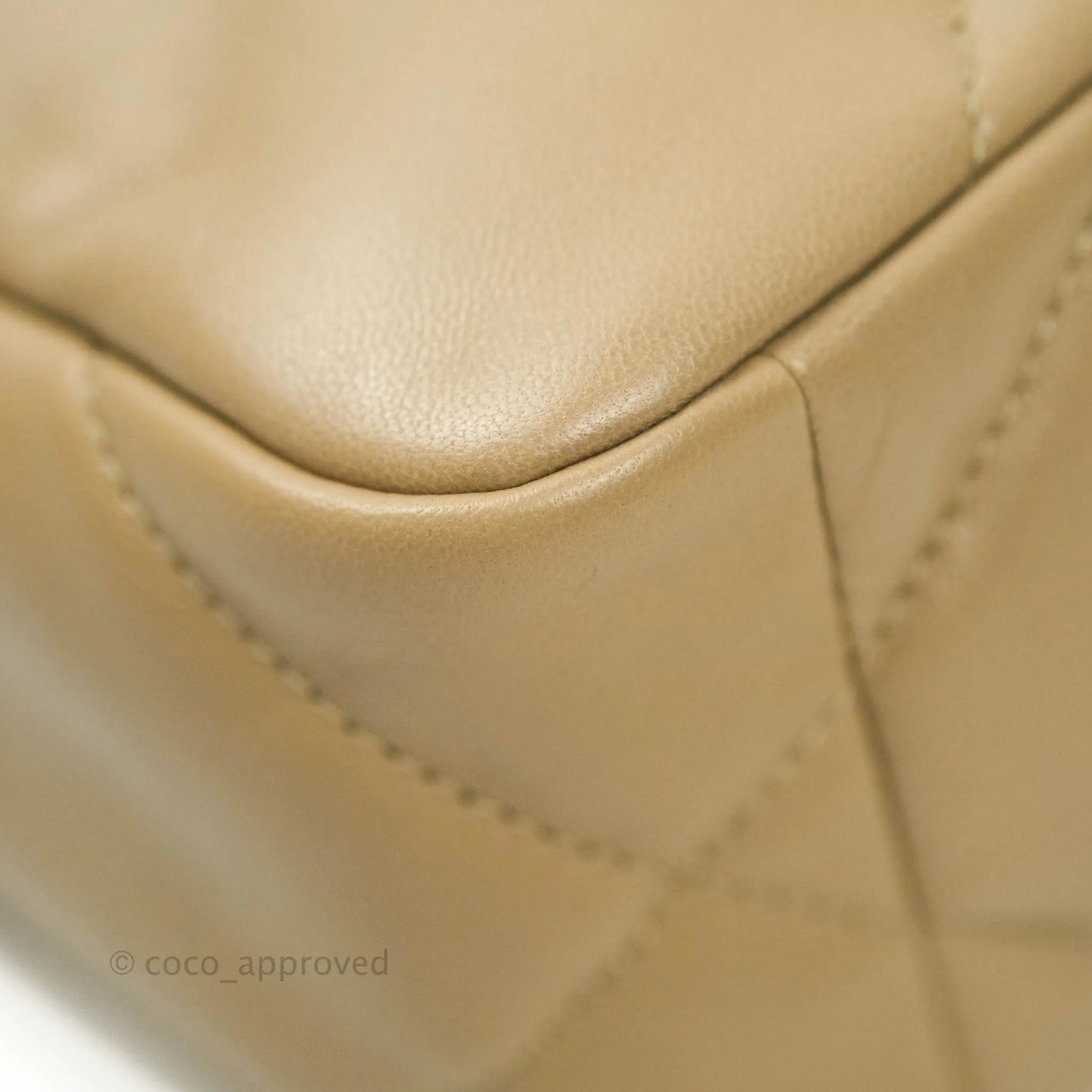 Chanel 19 Small Dark Beige Mixed Hardware