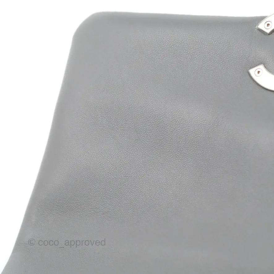 Chanel 19 Small Dark Grey Lambskin Mixed Hardware