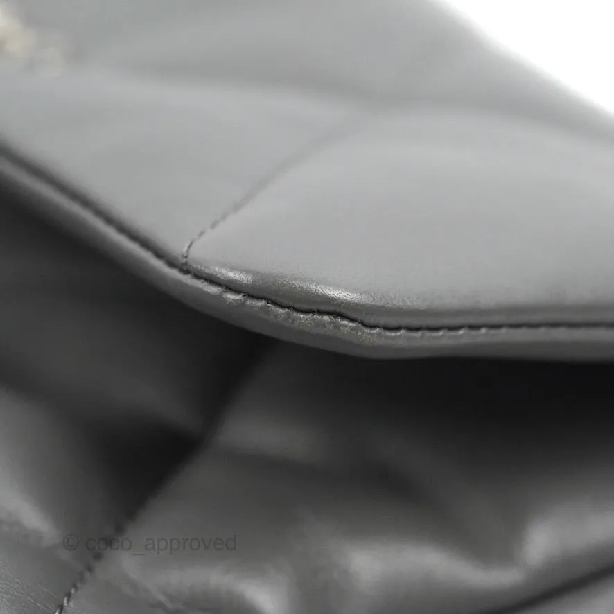 Chanel 19 Small Dark Grey Lambskin Mixed Hardware