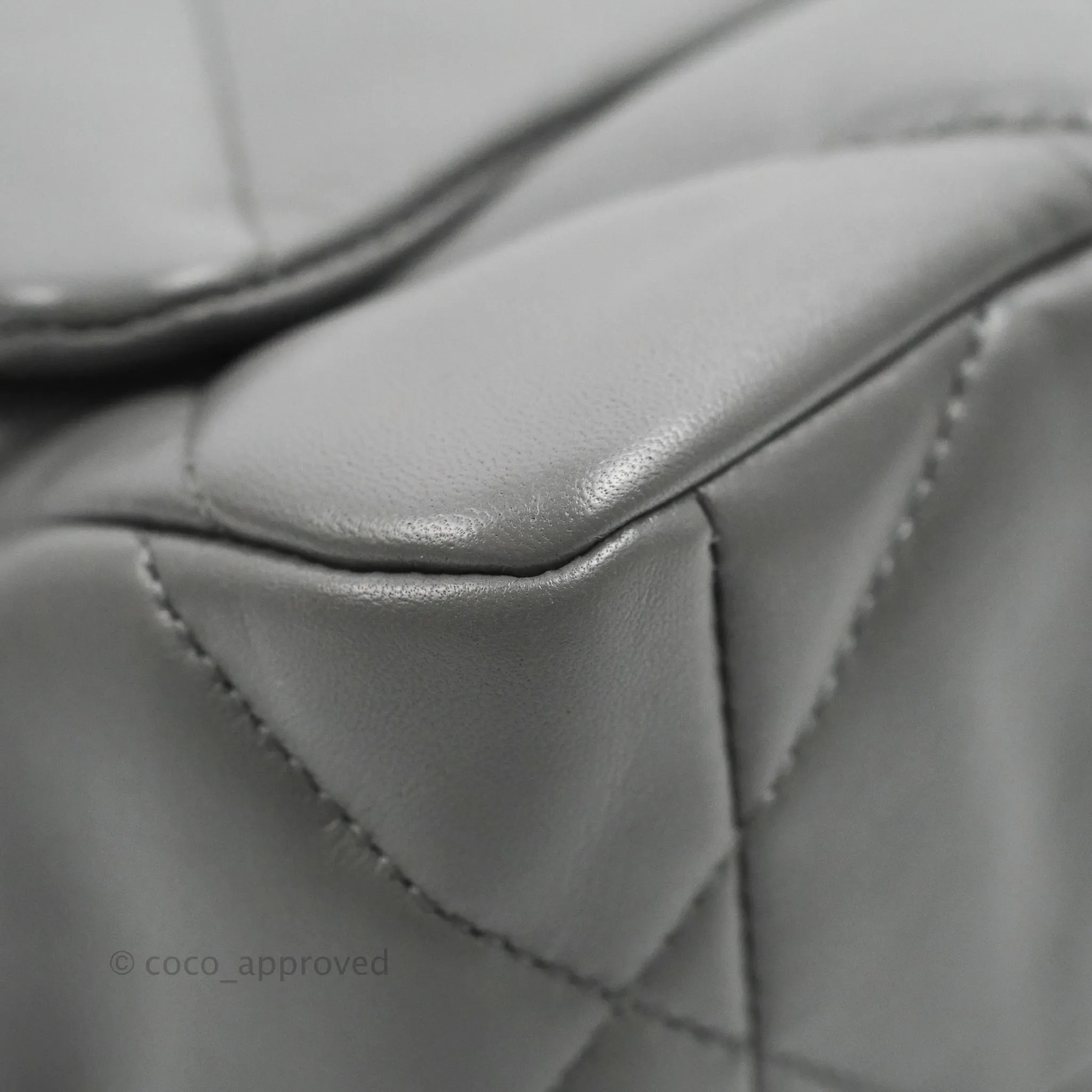 Chanel 19 Small Dark Grey Mixed Hardware