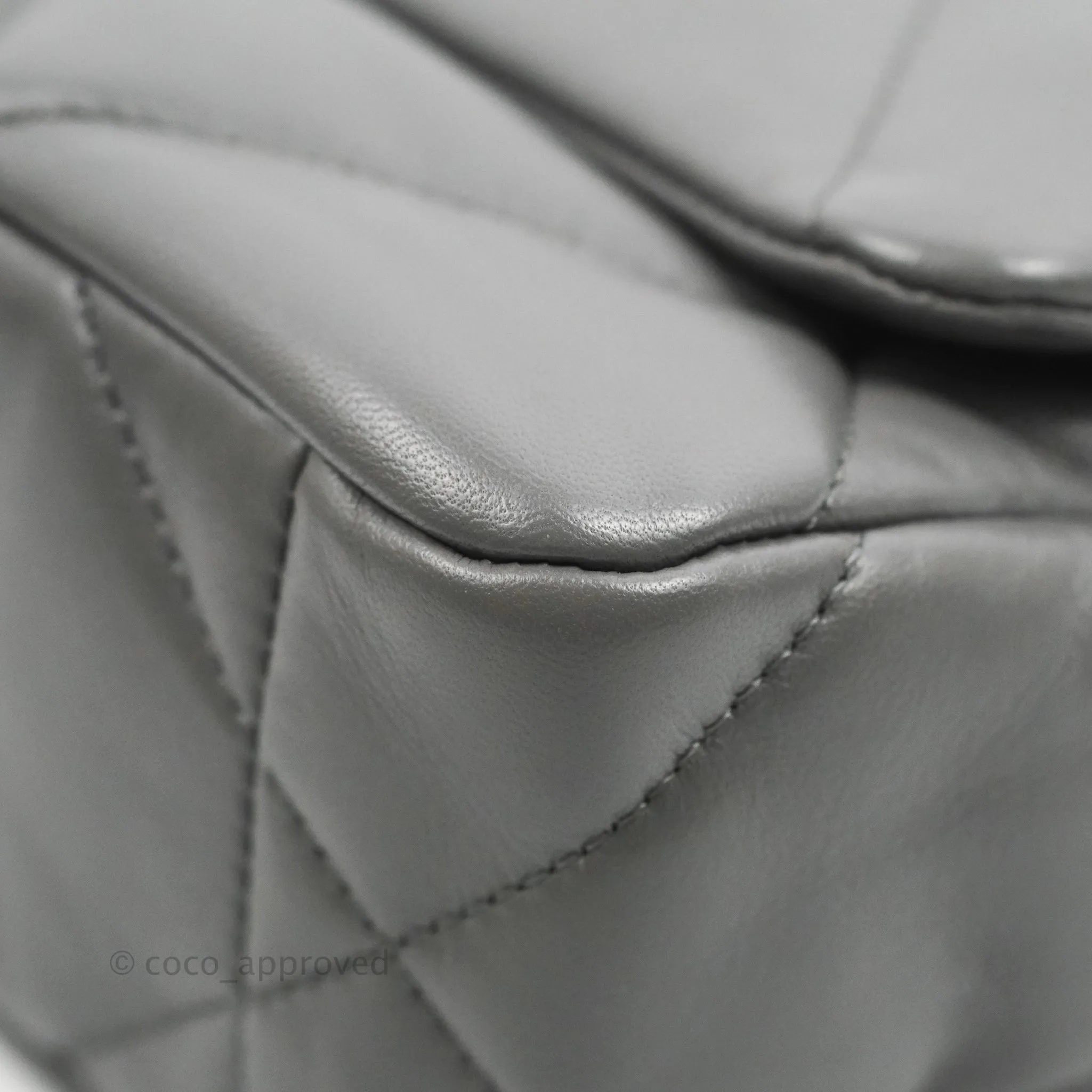 Chanel 19 Small Dark Grey Mixed Hardware