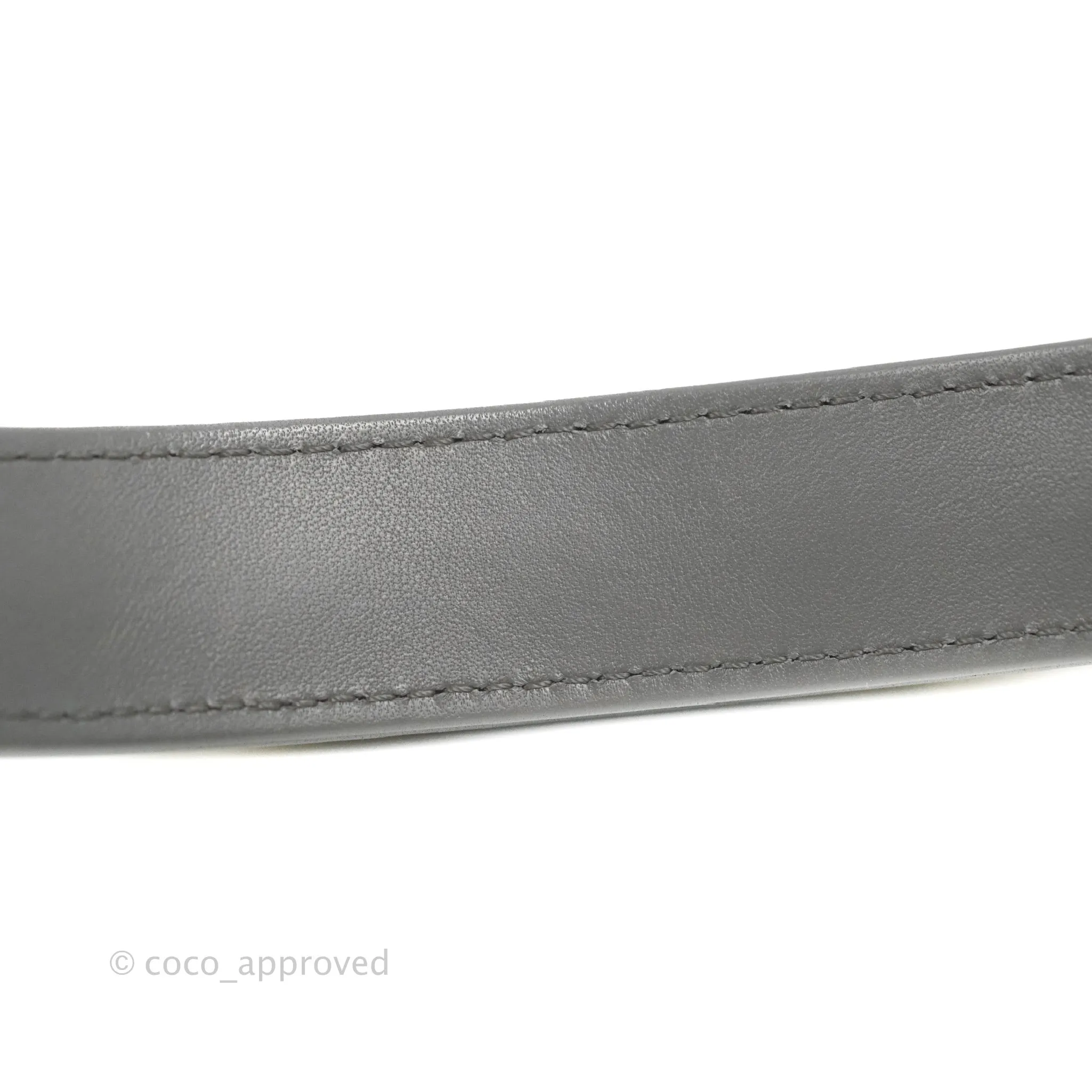 Chanel 19 Small Dark Grey Mixed Hardware