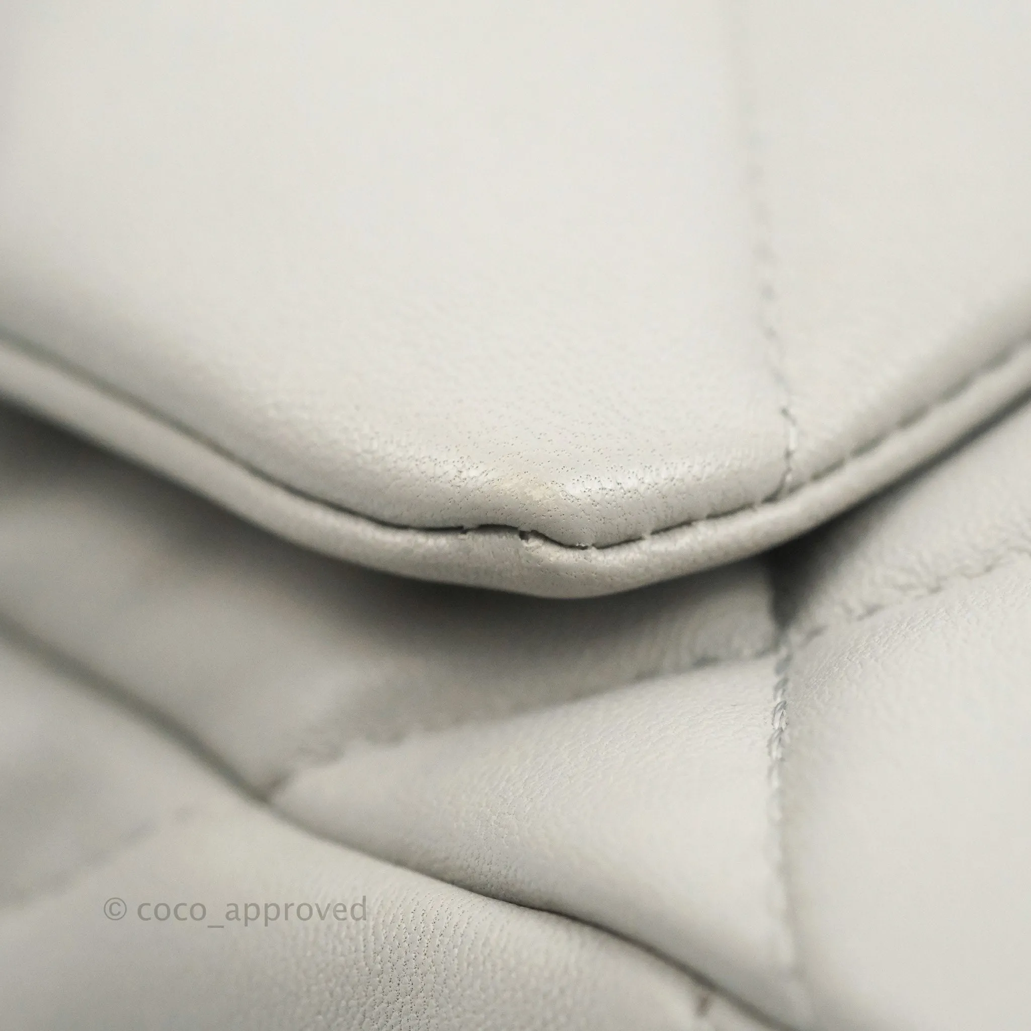 Chanel 19 Small Grey Mixed Hardware 21A