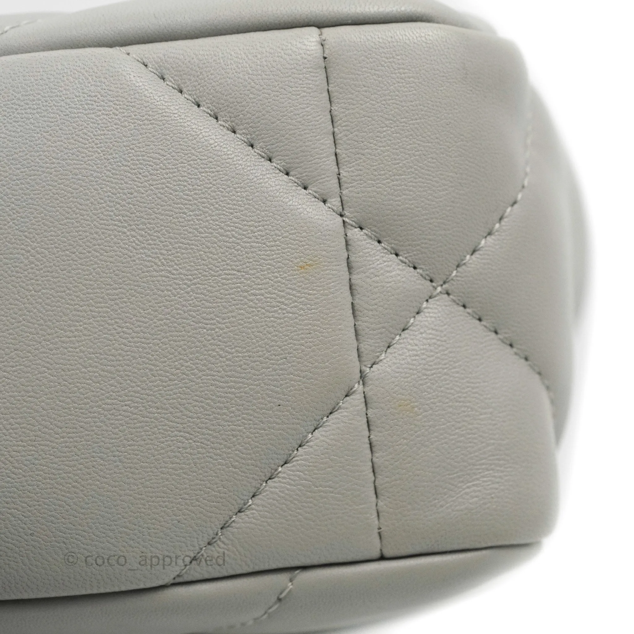 Chanel 19 Small Grey Mixed Hardware 21A