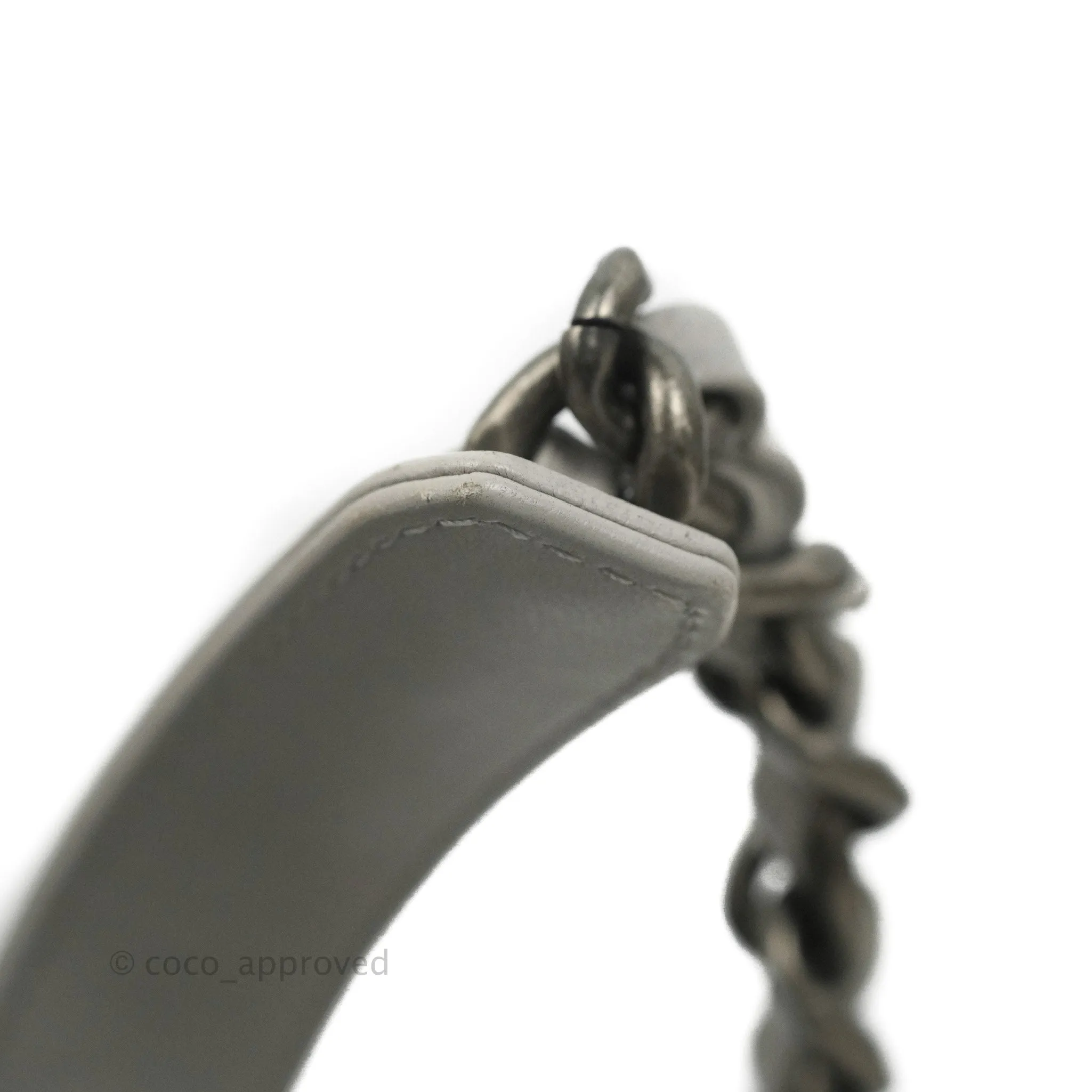 Chanel 19 Small Grey Mixed Hardware 21A