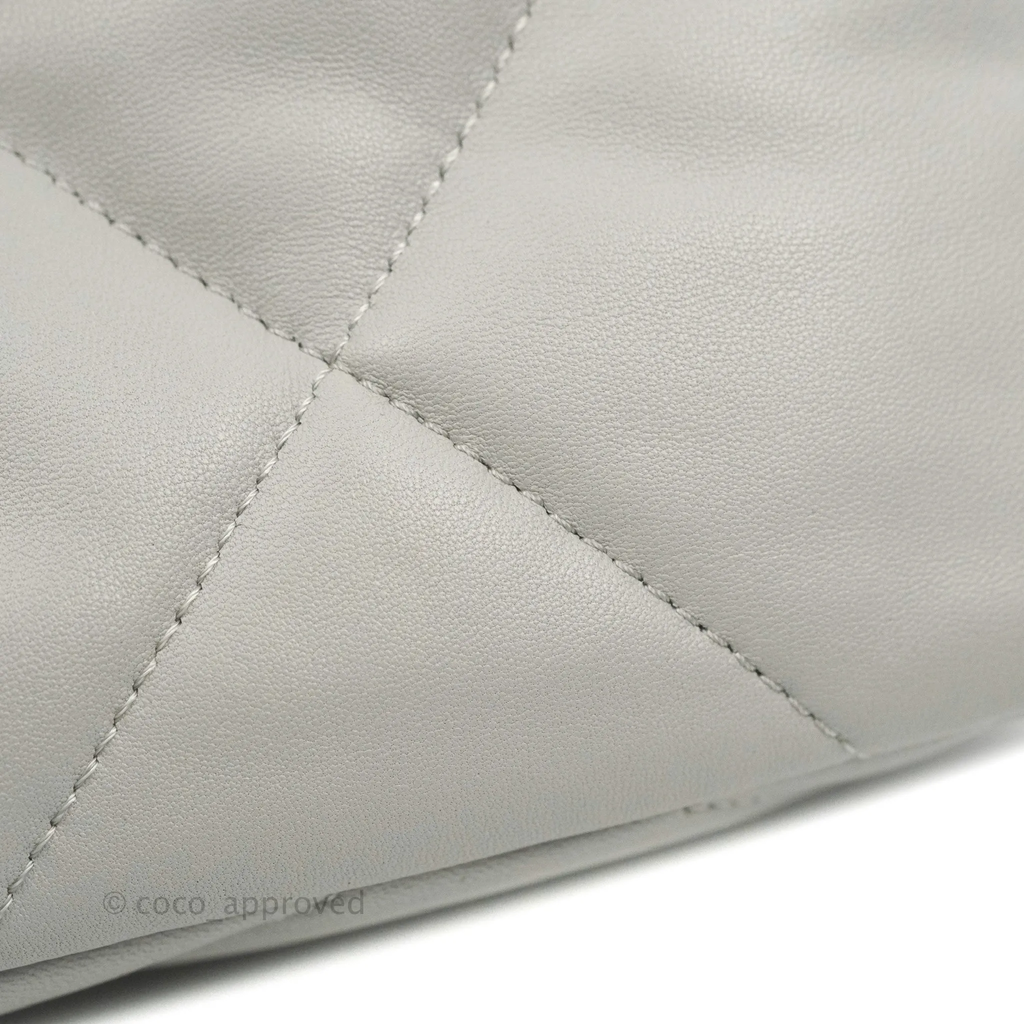 Chanel 19 Small Grey Mixed Hardware 21A