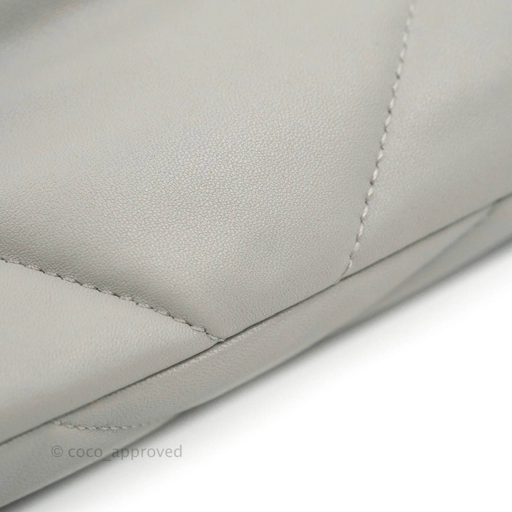 Chanel 19 Small Grey Mixed Hardware 21A