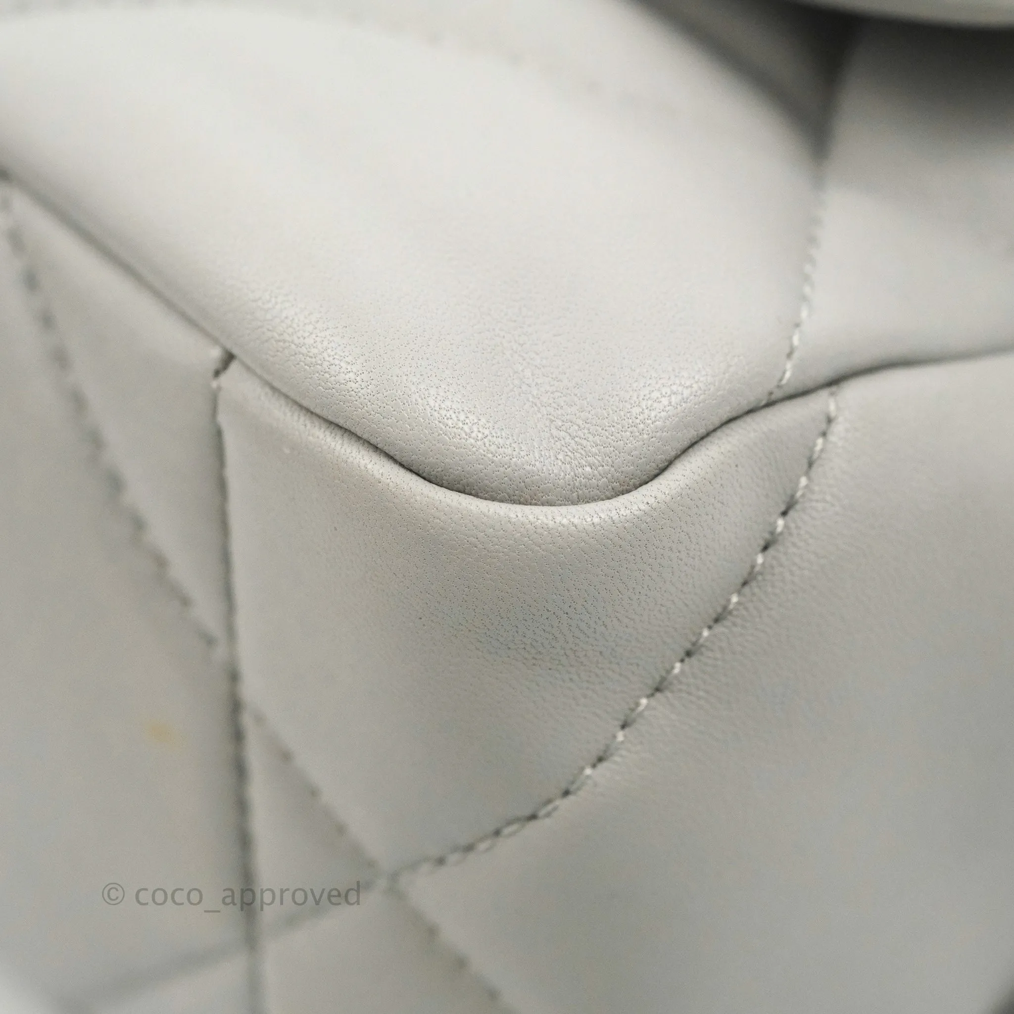 Chanel 19 Small Grey Mixed Hardware 21A