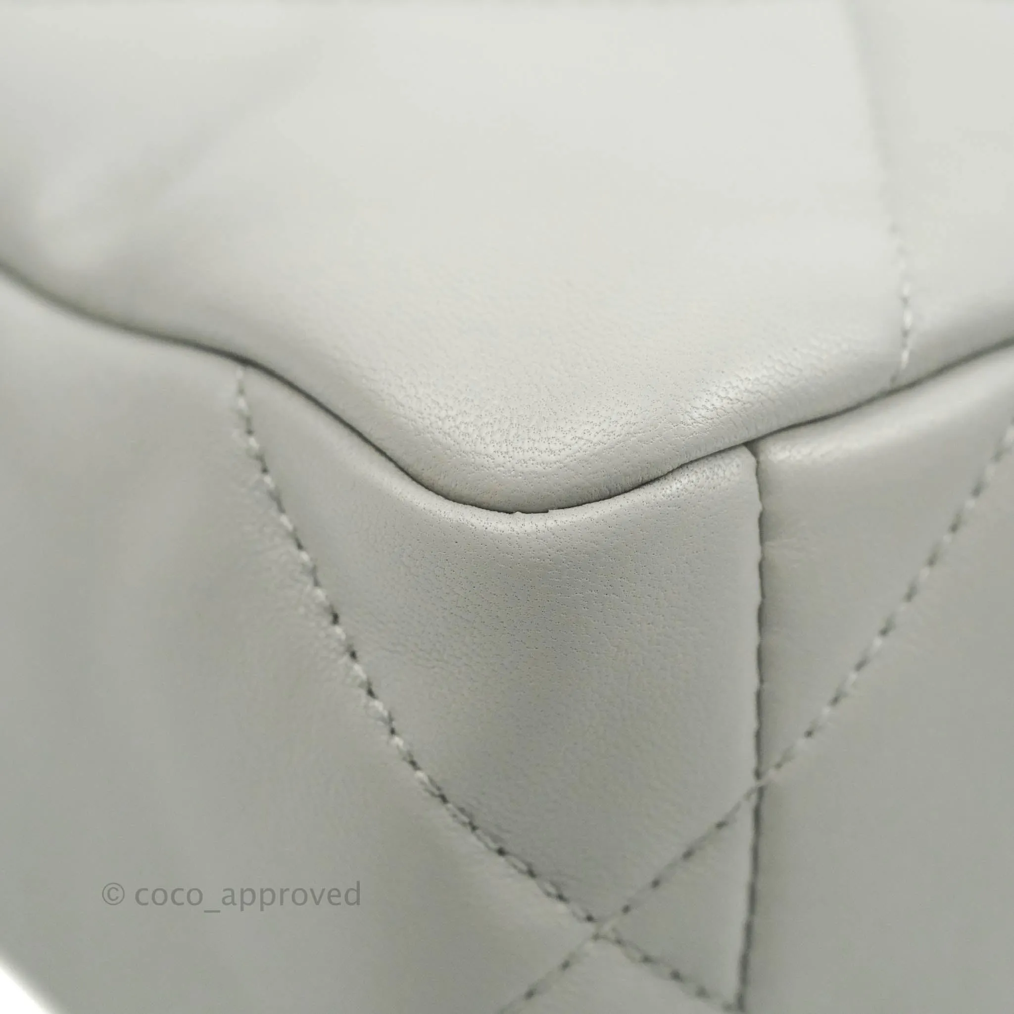Chanel 19 Small Grey Mixed Hardware 21A