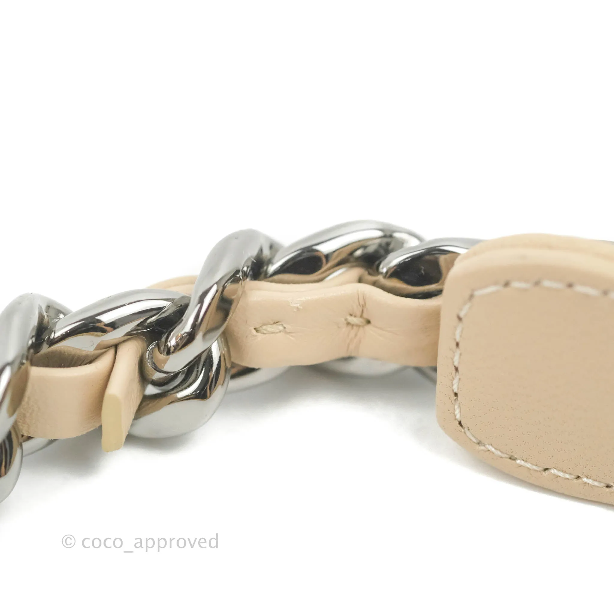 Chanel 19 Small Light Beige Mixed Hardware 20S
