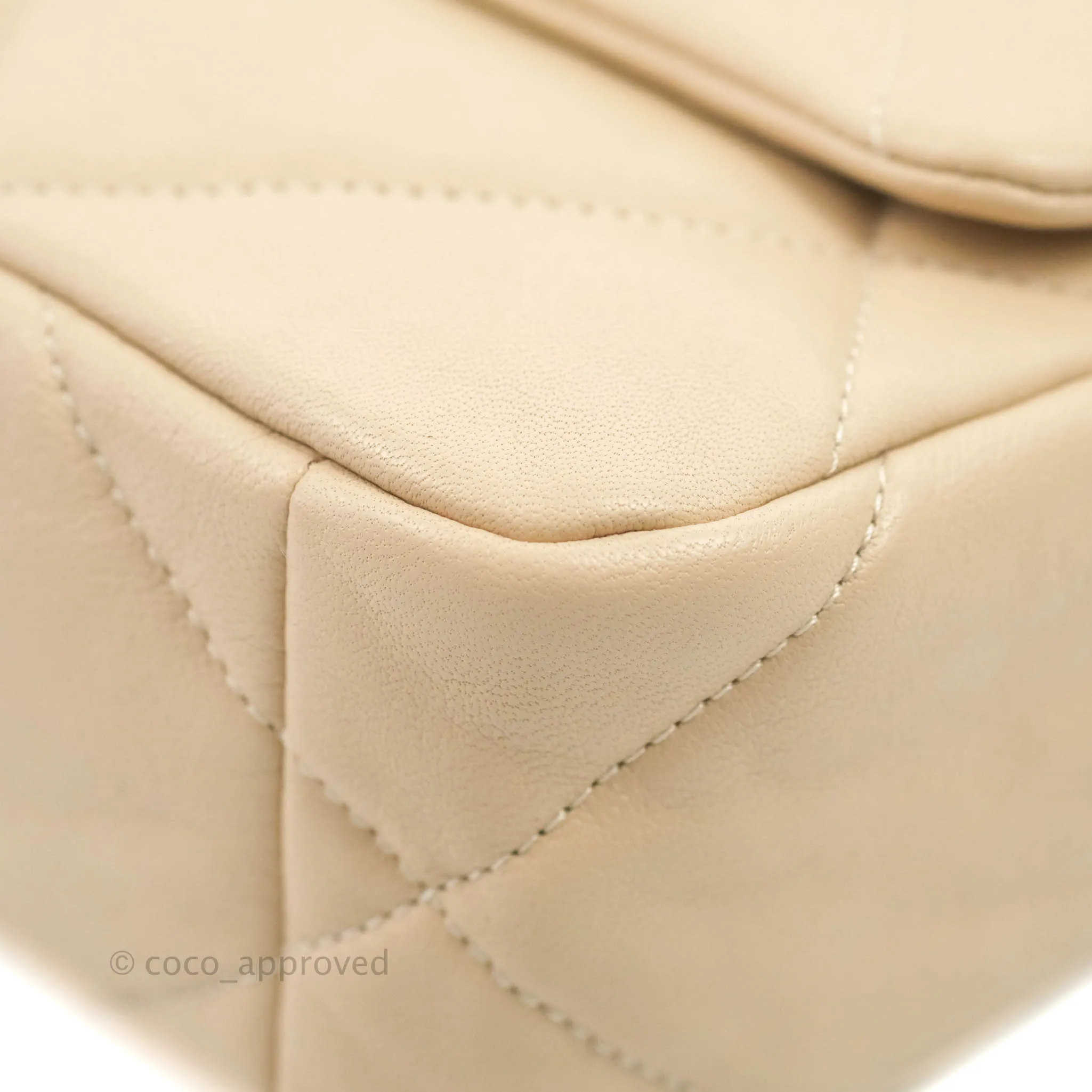 Chanel 19 Small Light Beige Mixed Hardware 20S